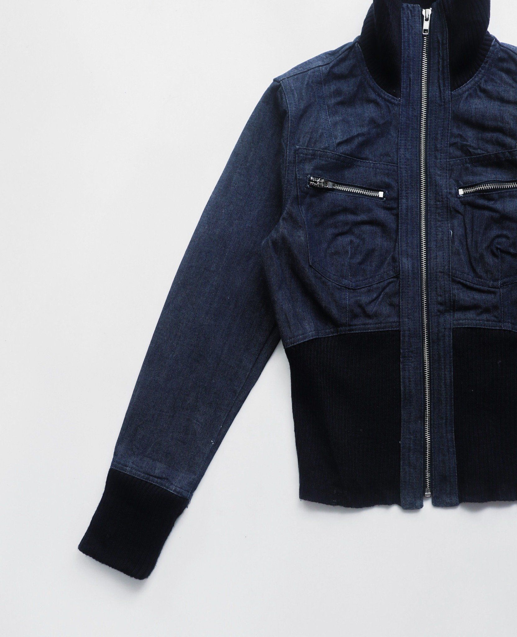 01.12.24 - VTG CROPPED DENIM JACKET - GORMAN
