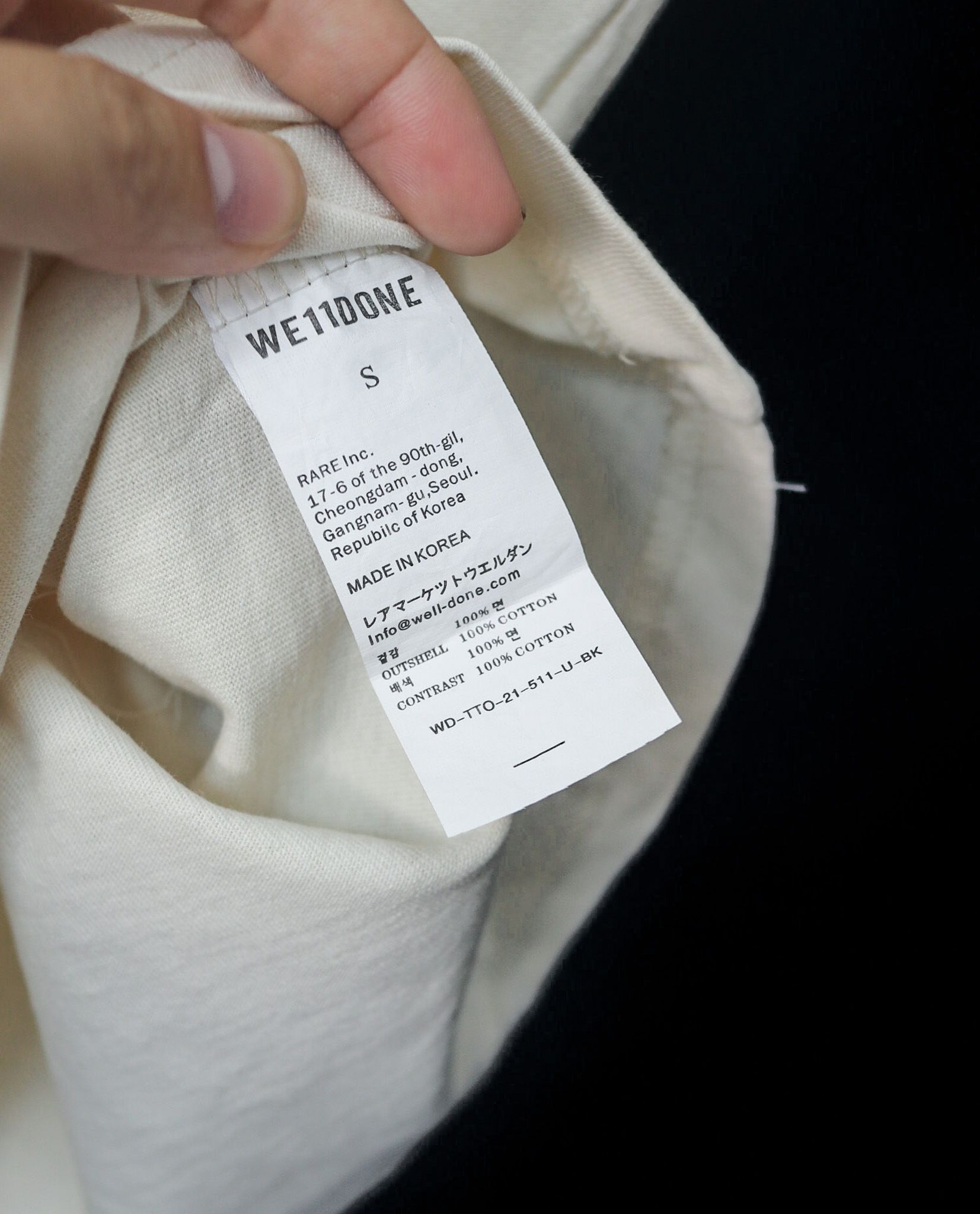 05.21.23 - VTG T-SHIRT - WE11DONE