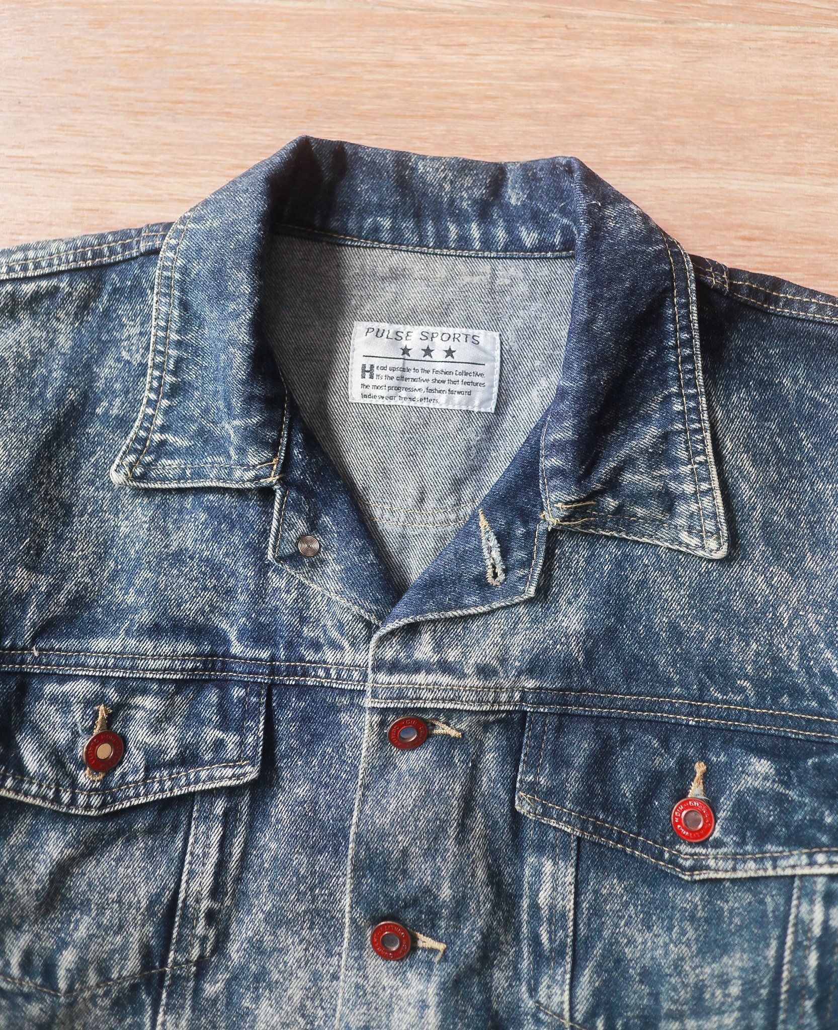 07.14.24 - VTG CROPPED DENIM JACKET - PULSE SPORTS