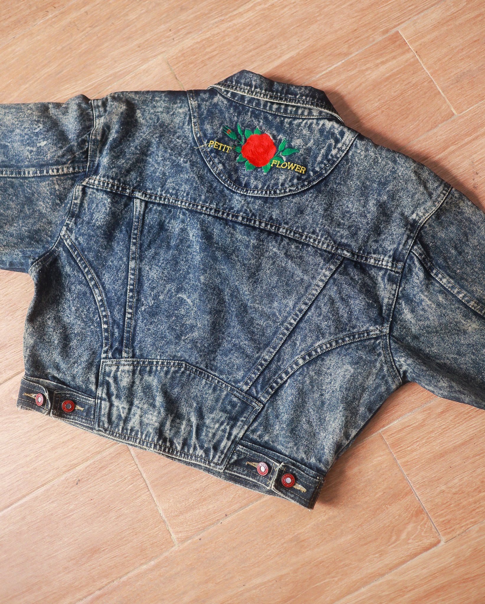 07.14.24 - VTG CROPPED DENIM JACKET - PULSE SPORTS