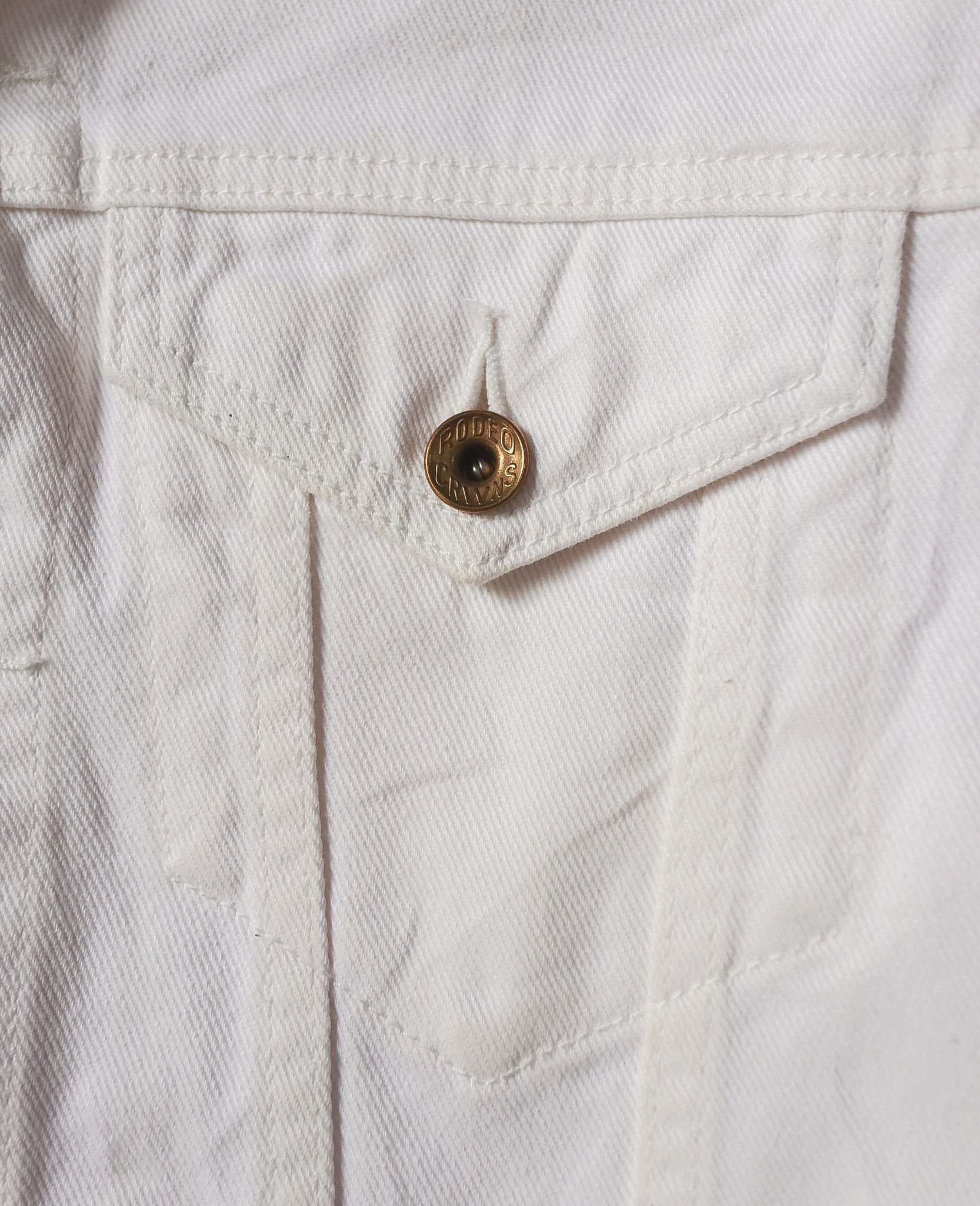 07.14.24 - VTG CROPPED DENIM JACKET - RODEO CROWNS