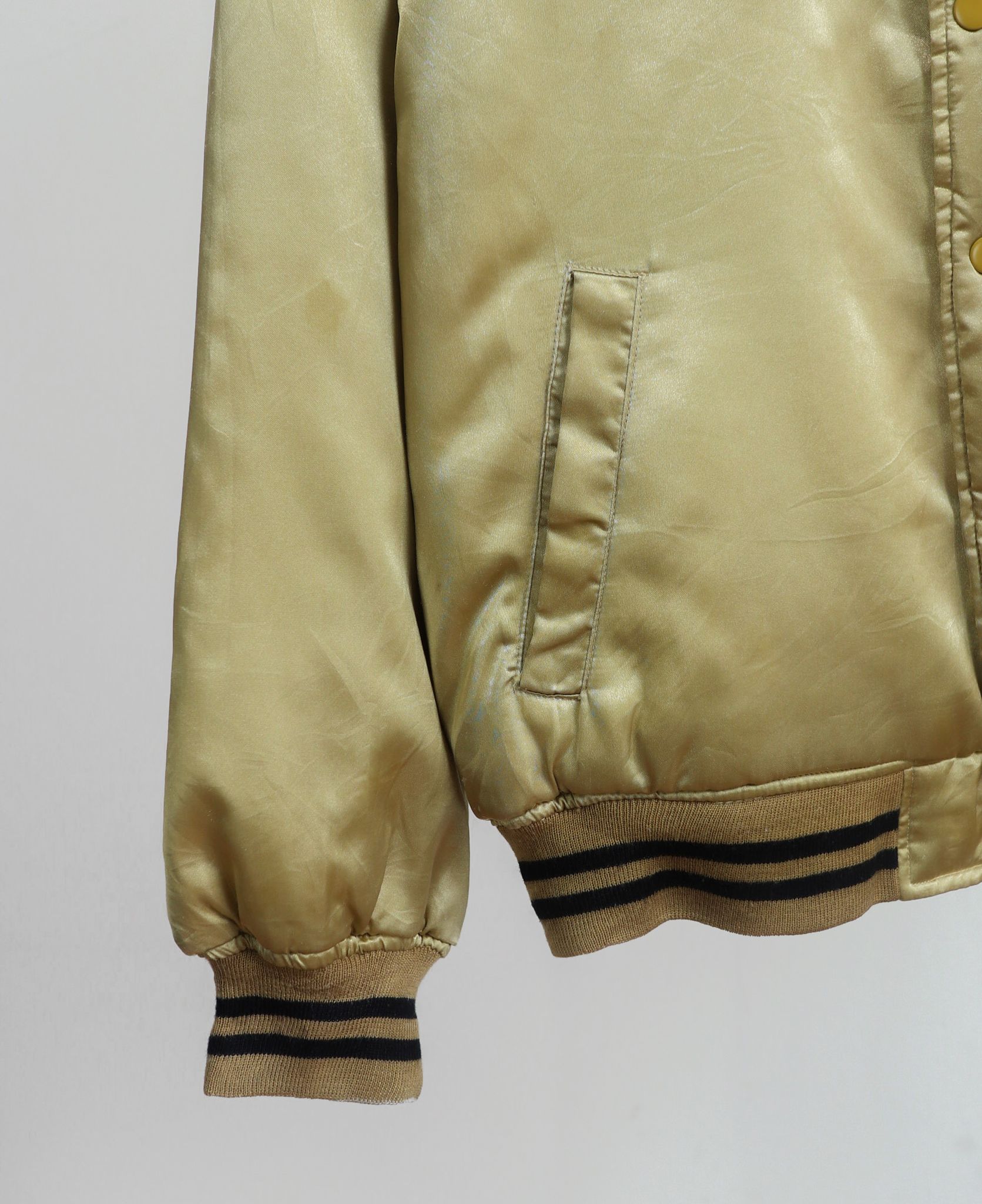 12.20.23 - VTG REVERSIBLE BASEBALL JACKET - MALT'S BEER