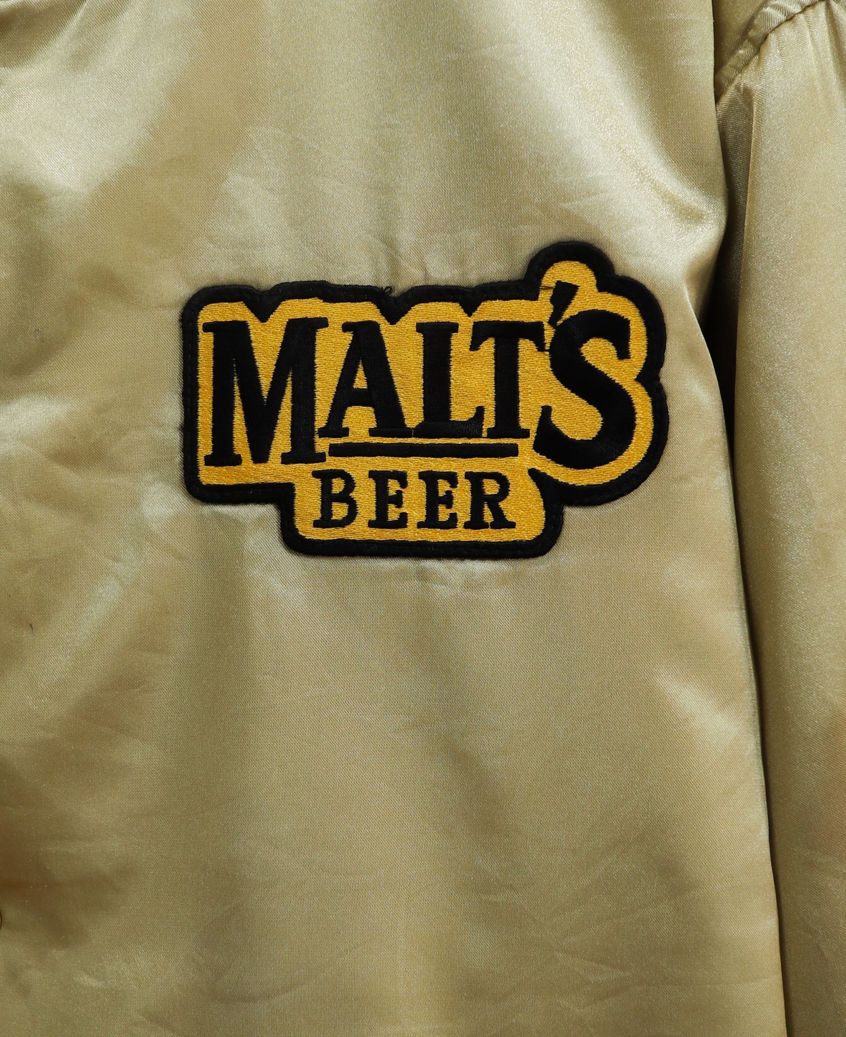 12.20.23 - VTG REVERSIBLE BASEBALL JACKET - MALT'S BEER