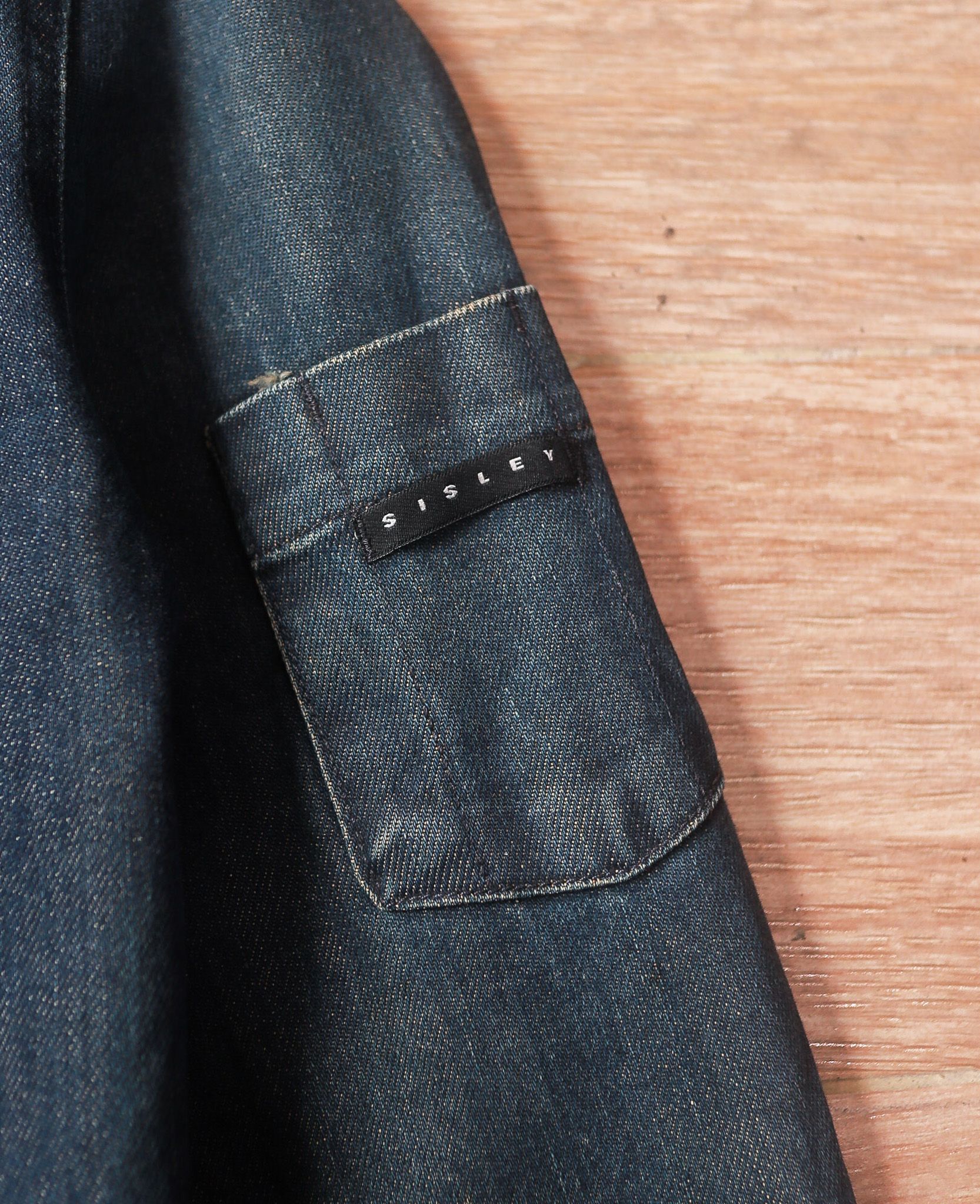 07.15.24 - VTG CROPPED DENIM JACKET - SISLEY