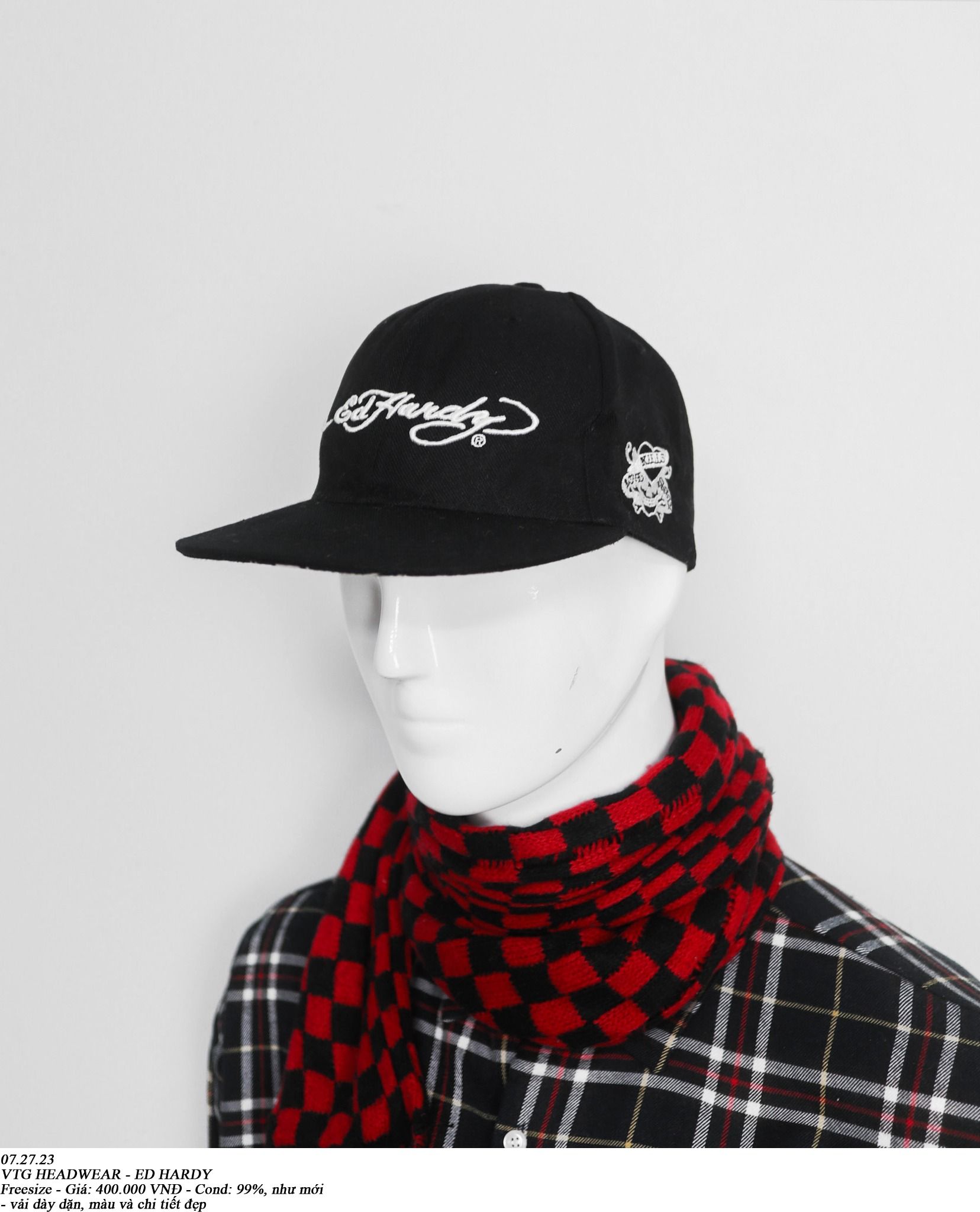 07.27.23 - VTG HEADWEAR - ED HARDY