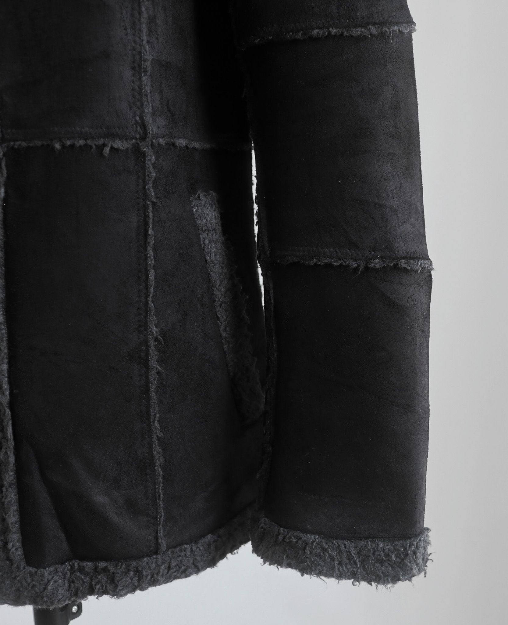 12.26.23 - VTG SUEDE SHERPA LINED JACKET - YEVS