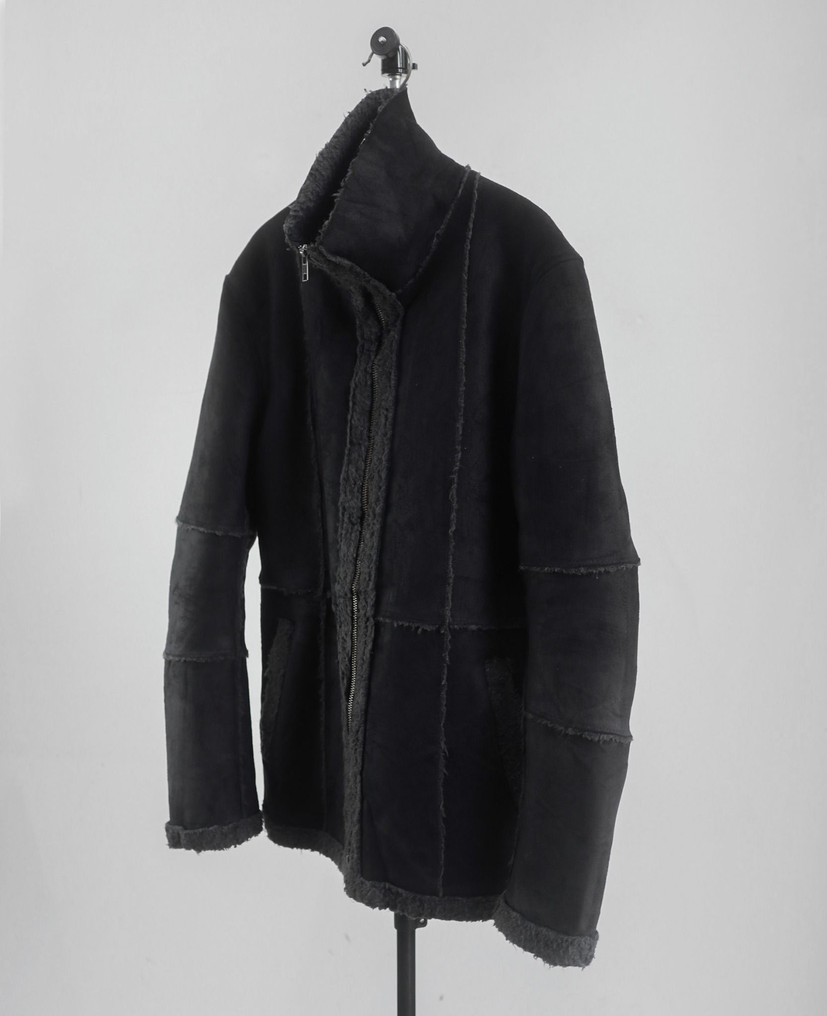 12.26.23 - VTG SUEDE SHERPA LINED JACKET - YEVS