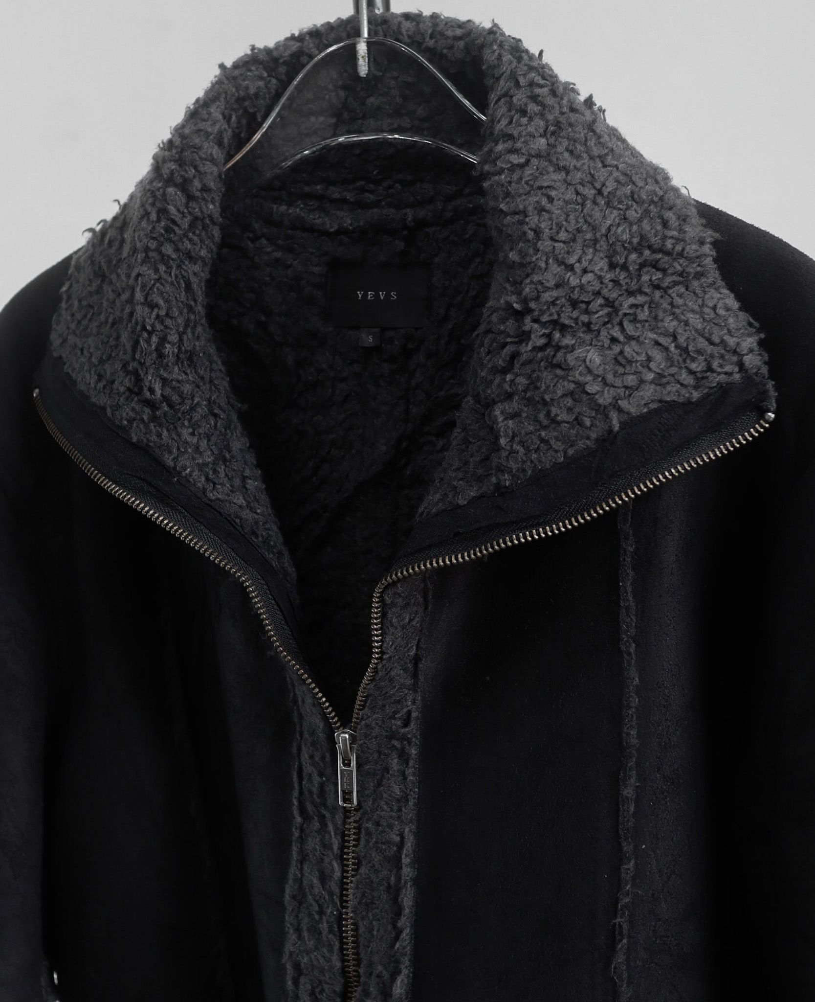 12.26.23 - VTG SUEDE SHERPA LINED JACKET - YEVS
