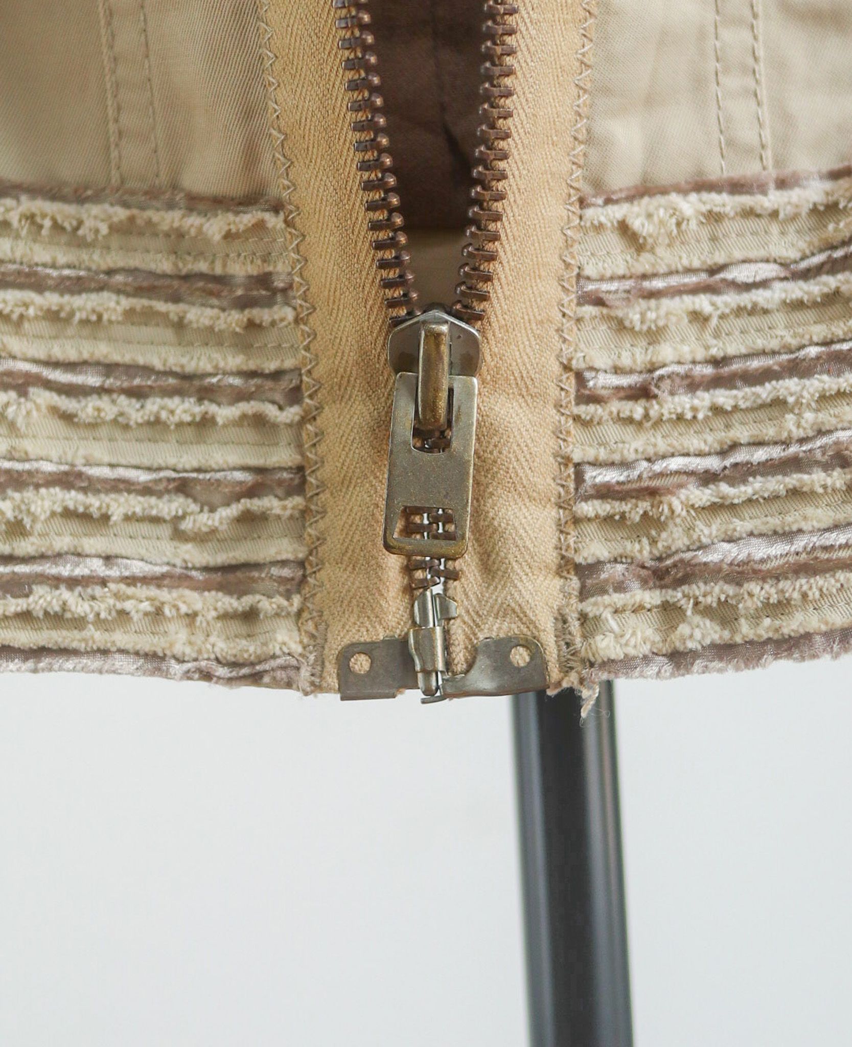 12.26.23 - VTG CROPPED FUR COLLAR BLOUSON JACKET - PRIDE INTERNATIONAL DESIGN