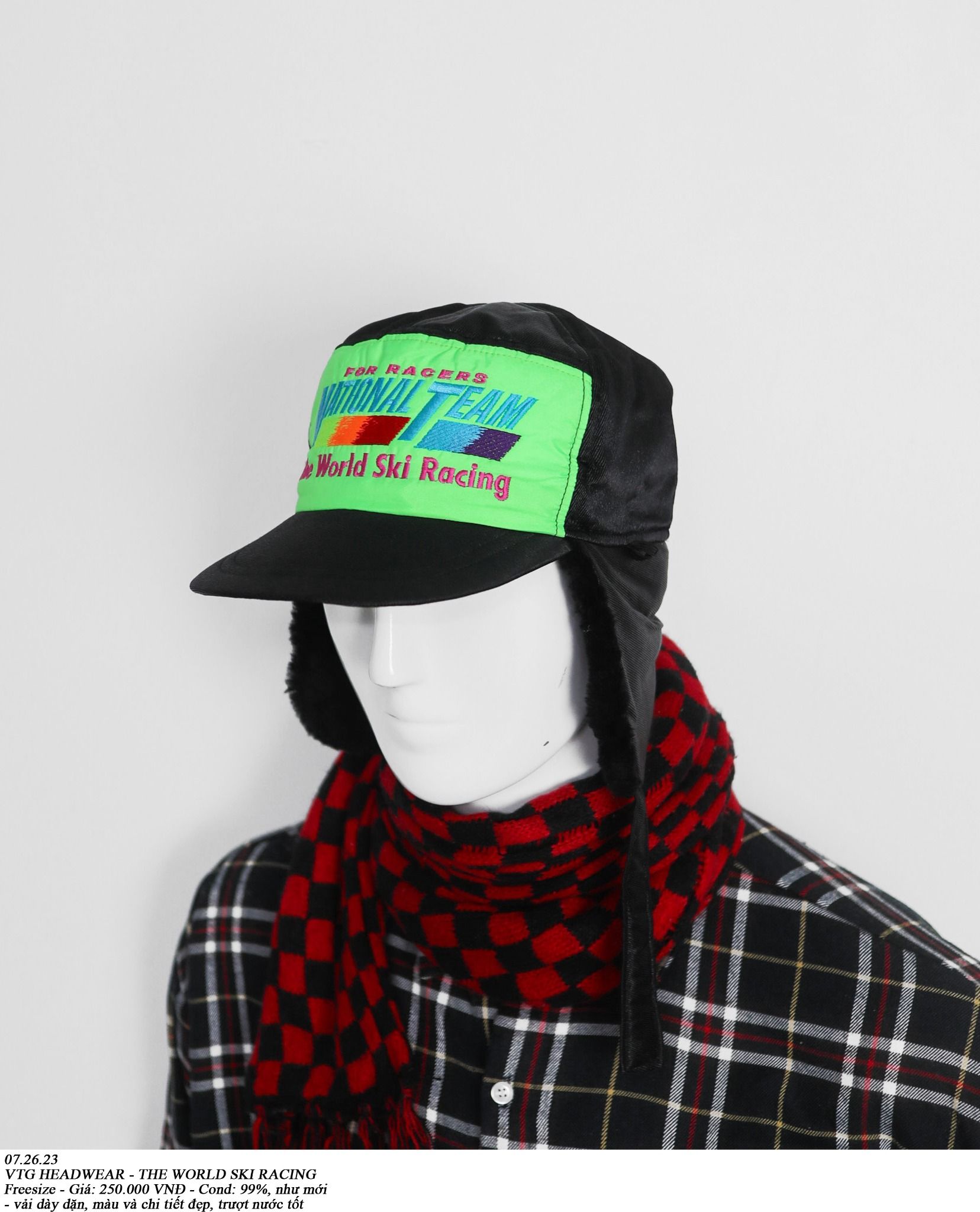 07.26.23 - VTG HEADWEAR - THE WORLD SKI RACING