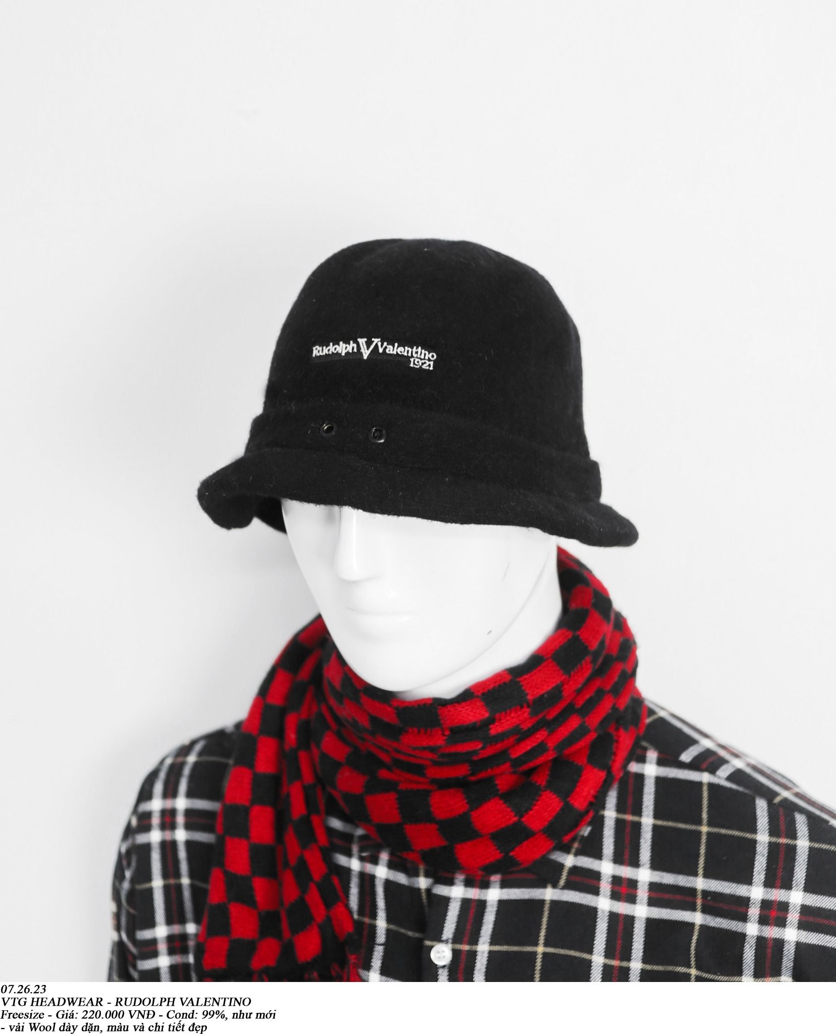 07.26.23 - VTG HEADWEAR - RUDOLPH VALENTINO