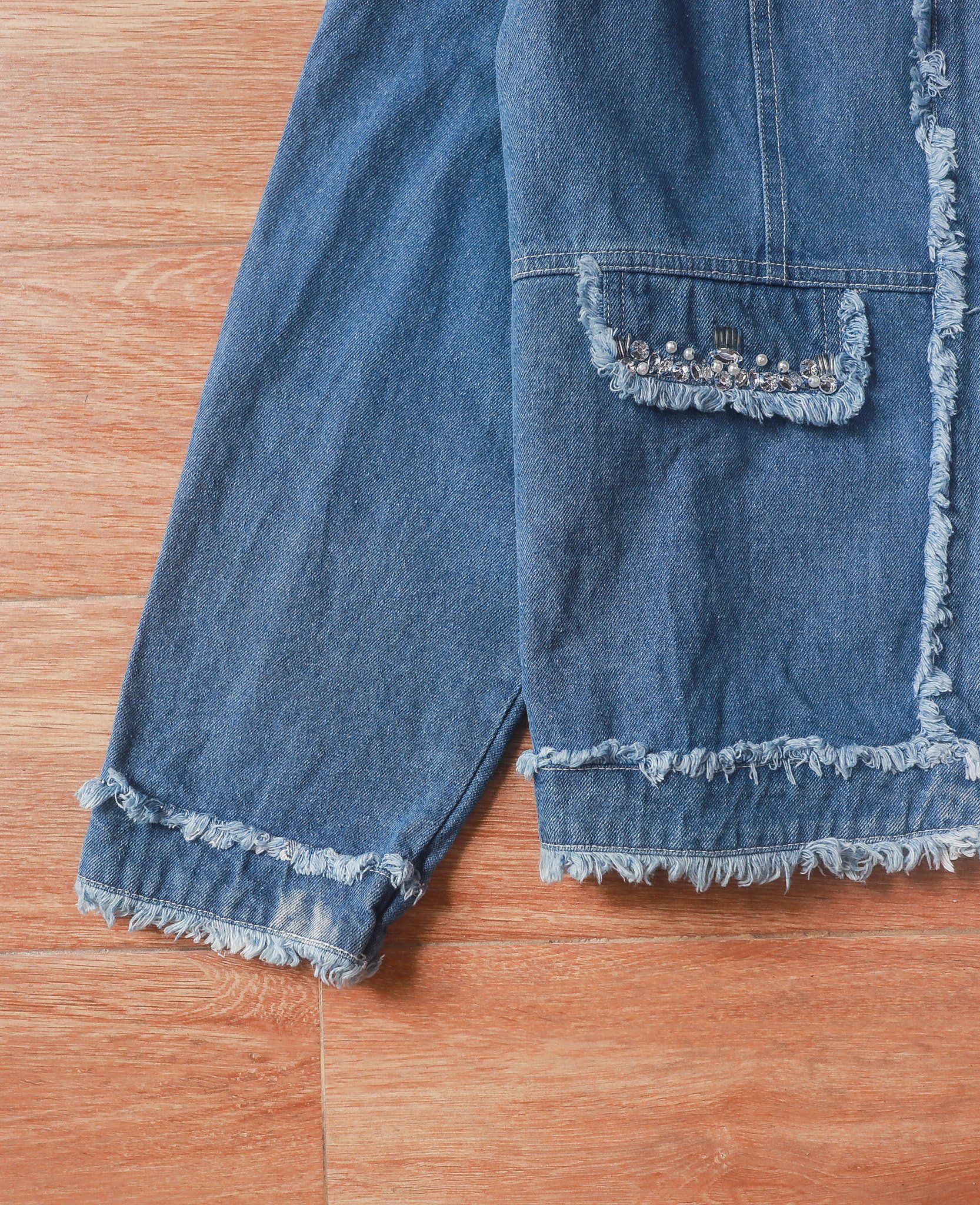 07.17.24 - VTG DENIM CARDIGAN JACKET