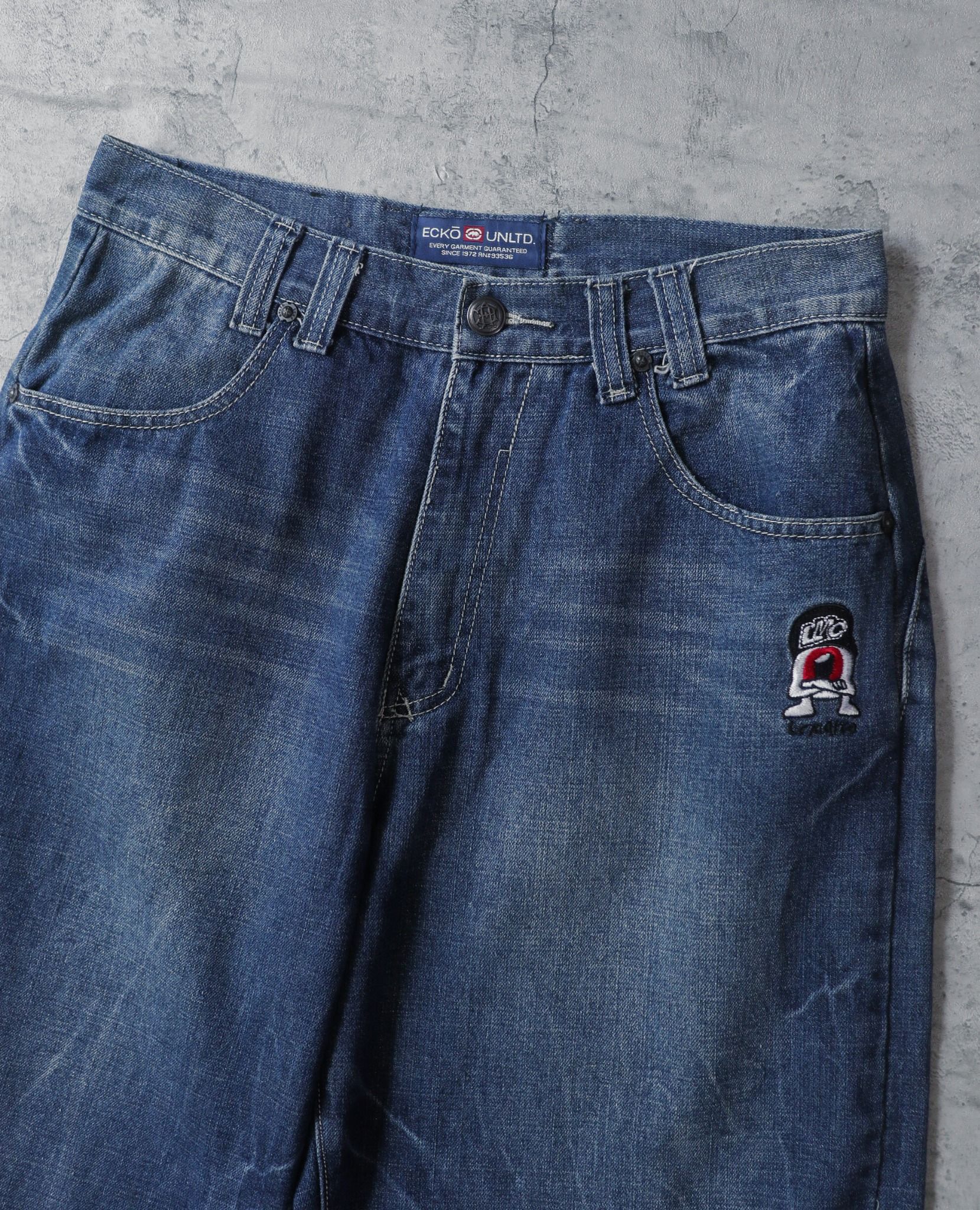 08.07.23 - VTG BAGGY DENIM SHORT - ECKO