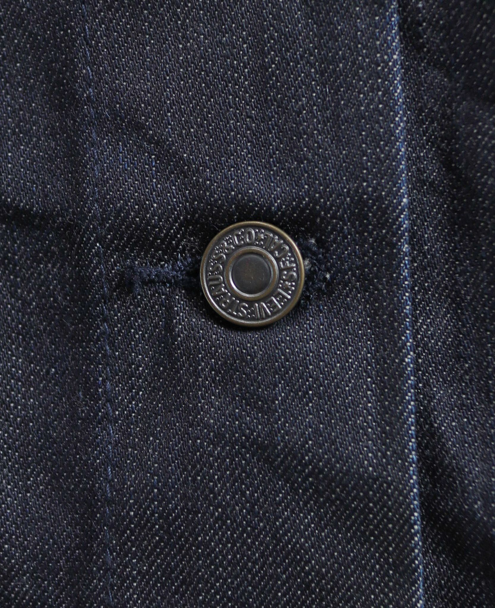 12.26.23 - VTG CROPPED WAXED DENIM JACKET - LEVI'S