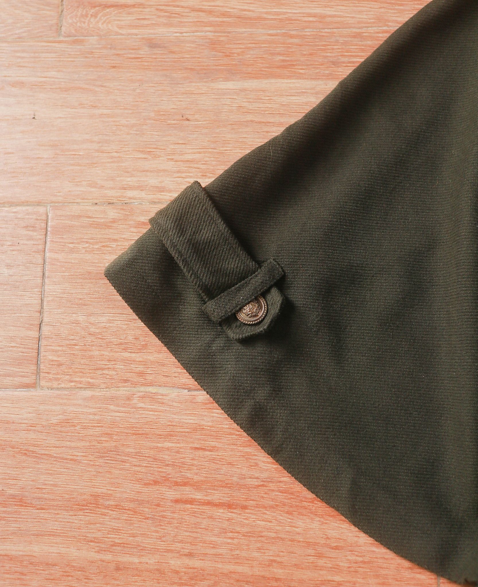 07.17.24 - VTG WOOL PONCHO JACKET - SORRIDERE