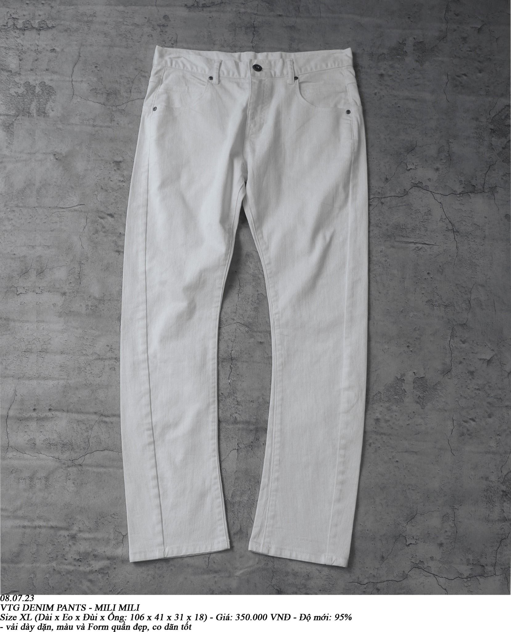 08.07.23 - VTG DENIM PANTS - MILI MILI