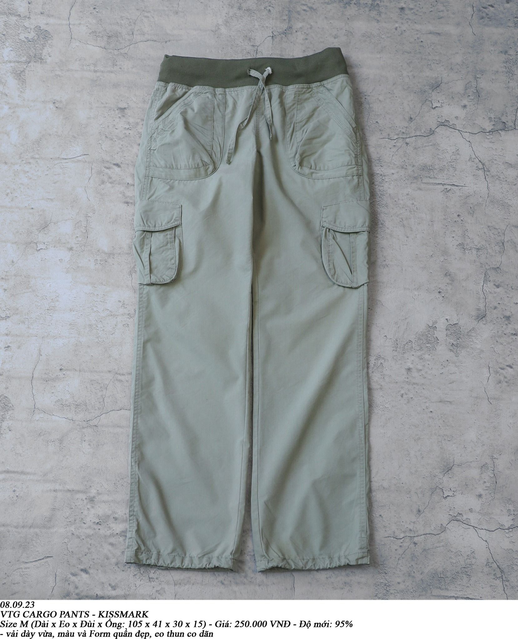 08.09.23 - VTG CARGO PANTS - KISSMARK