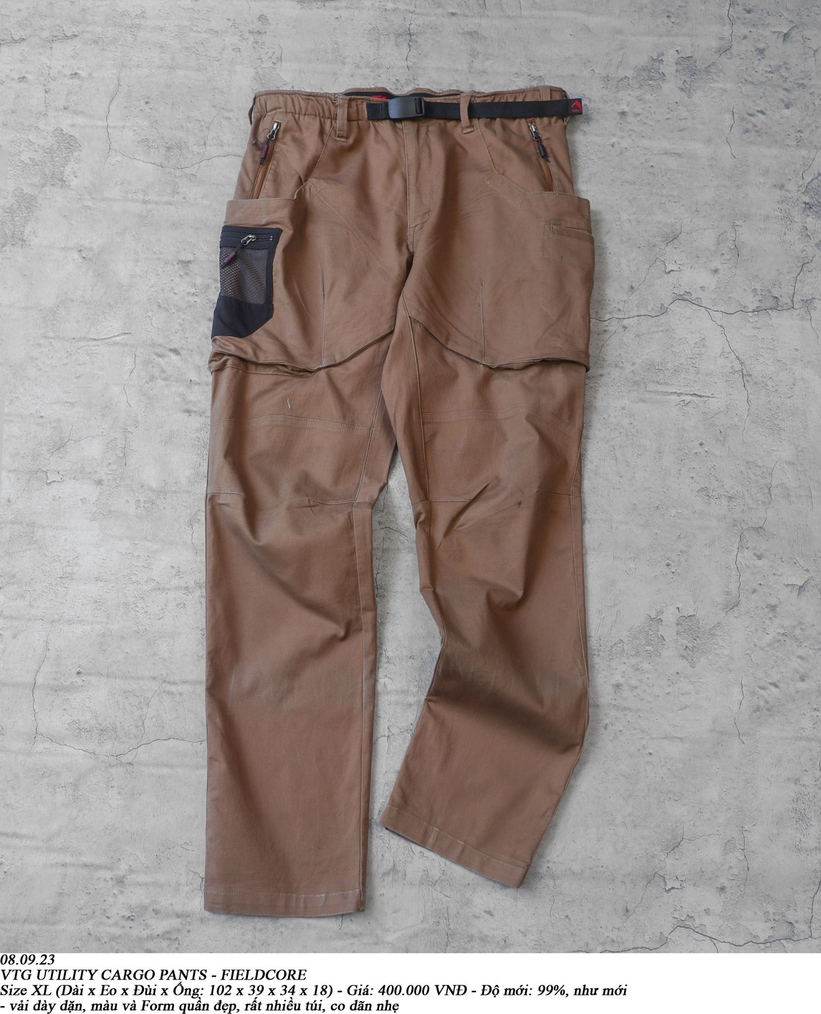 08.09.23 - VTG UTILITY CARGO PANTS - FIELDCORE