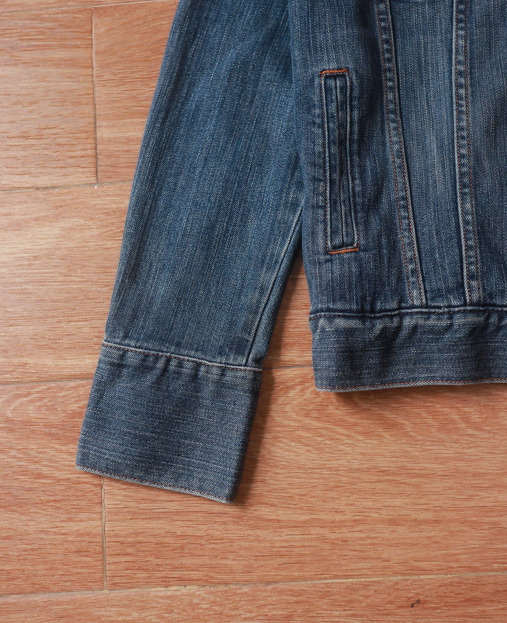 07.21.24 - VTG CROPPED DENIM JACKET - GAP