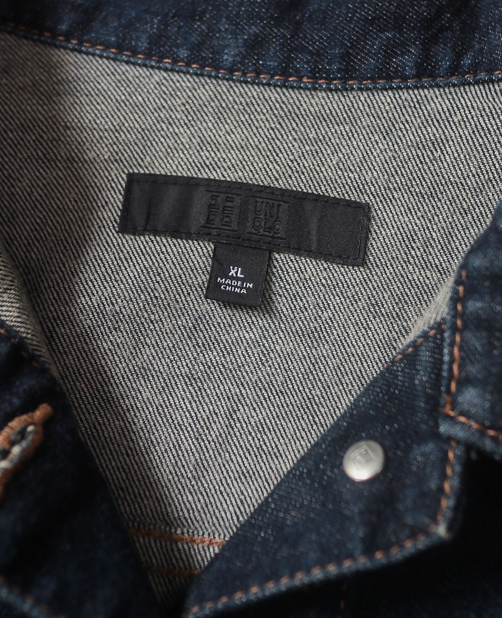 07.21.24 - VTG CROPPED DENIM JACKET - UNIQLO