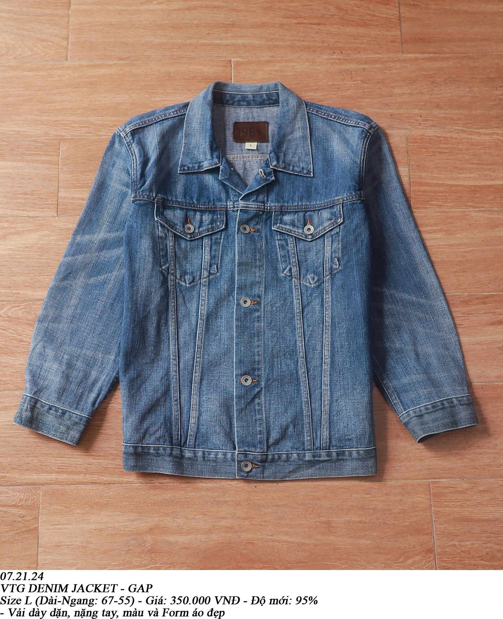 07.21.24 - VTG DENIM JACKET - GAP