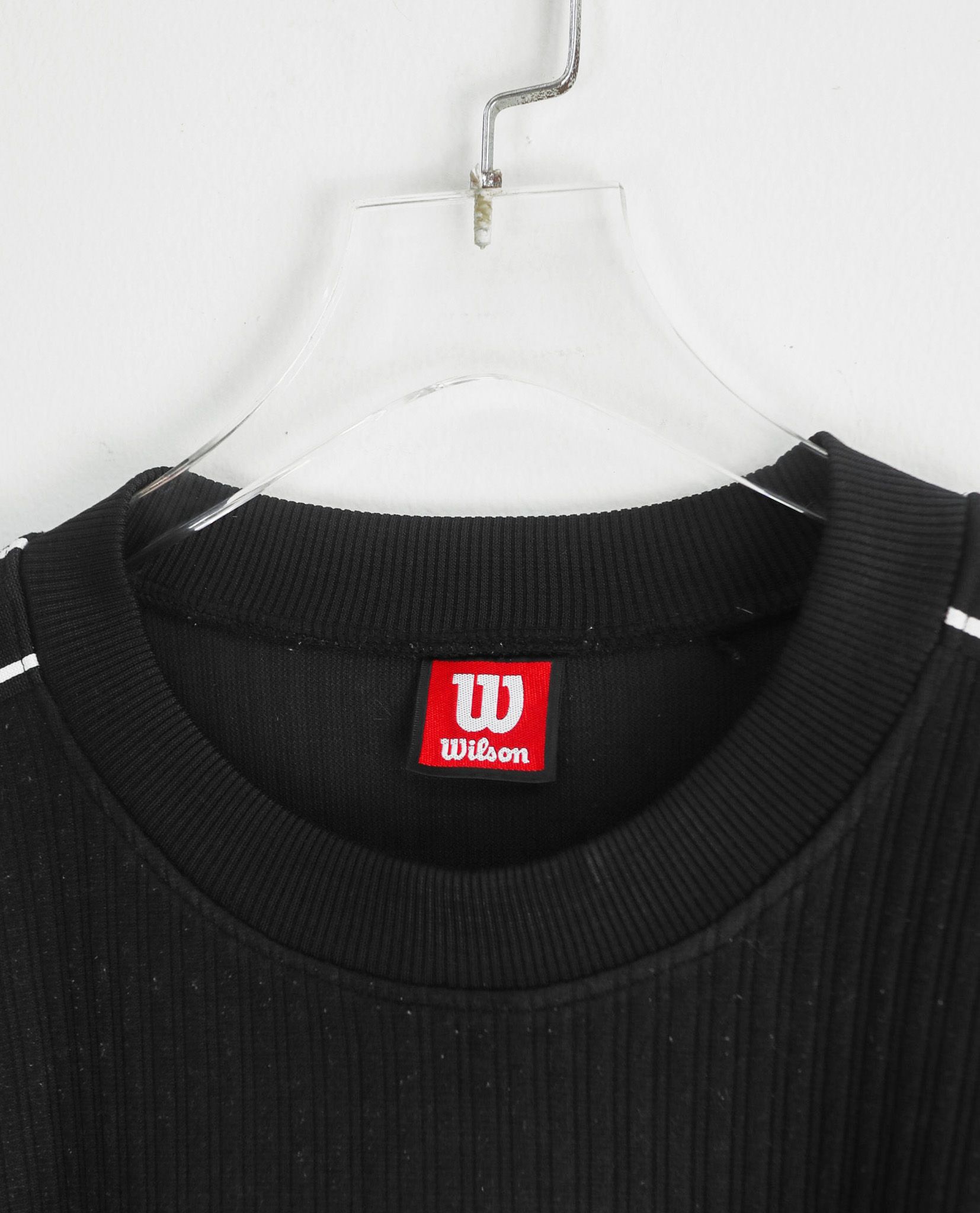 06.08.23 - VTG KNIT LONGSLEEVE SHIRT - WILSON 90s
