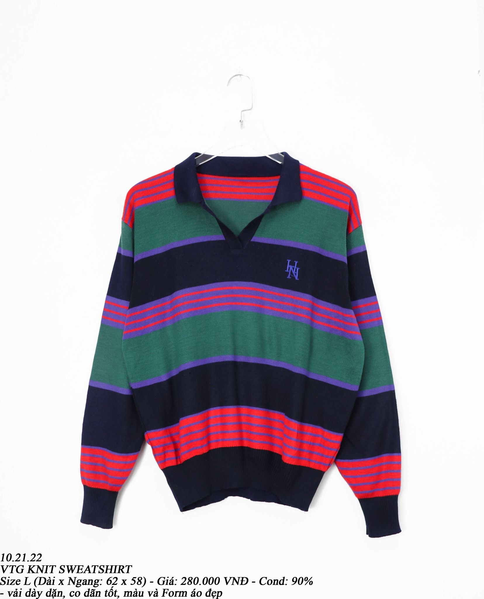 10.21.22 - VTG KNIT SWEATSHIRT