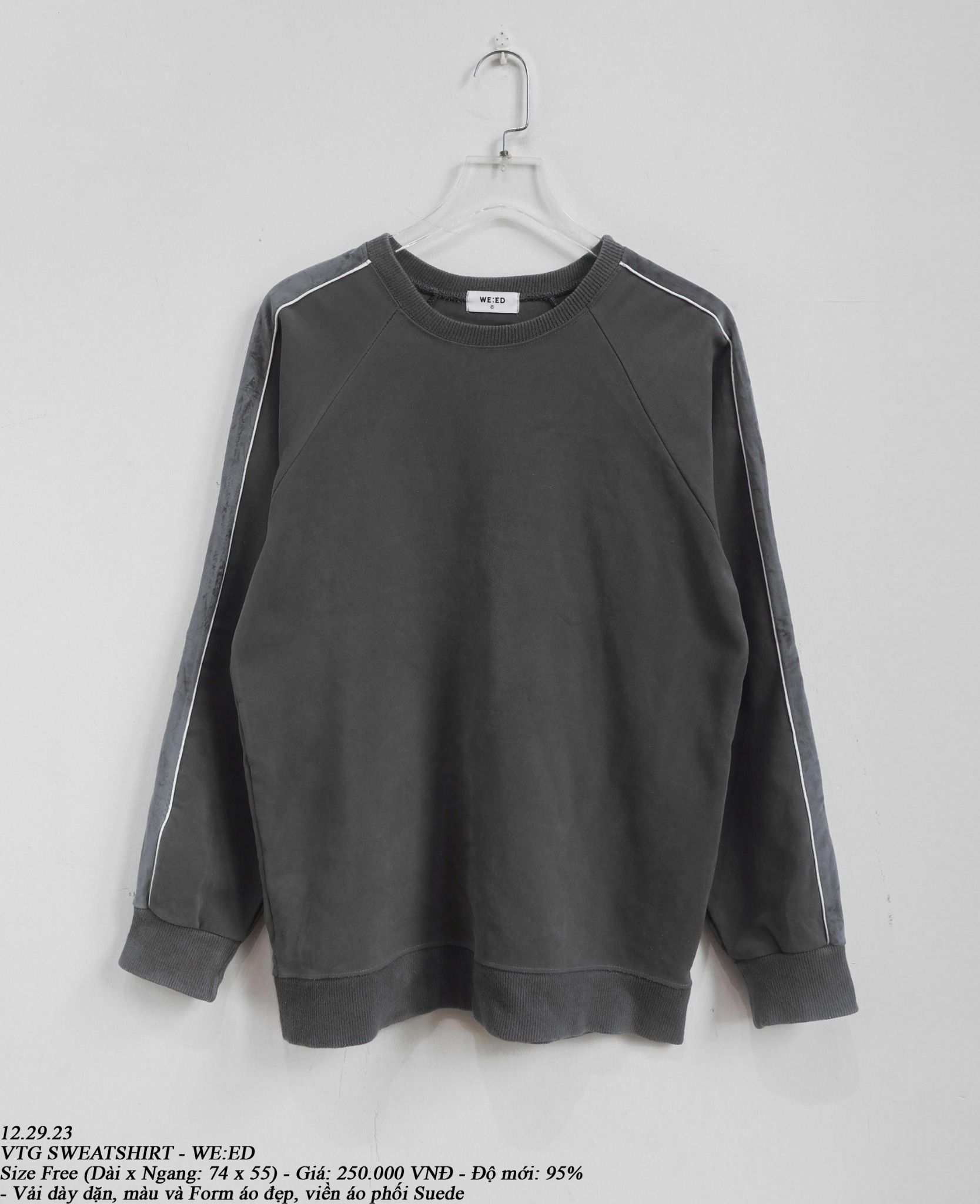 12.29.23 - VTG SWEATSHIRT - WE:ED