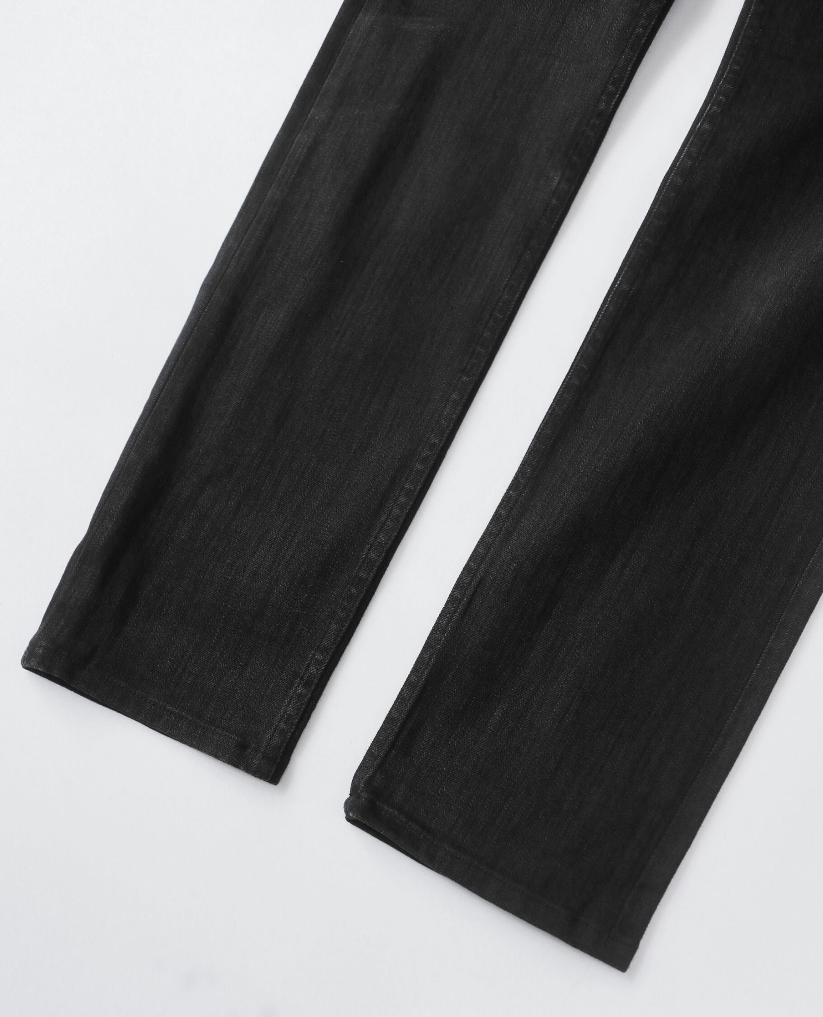 08.16.23 - VTG TIGH FIT WAXED DENIM PANTS - PRADA