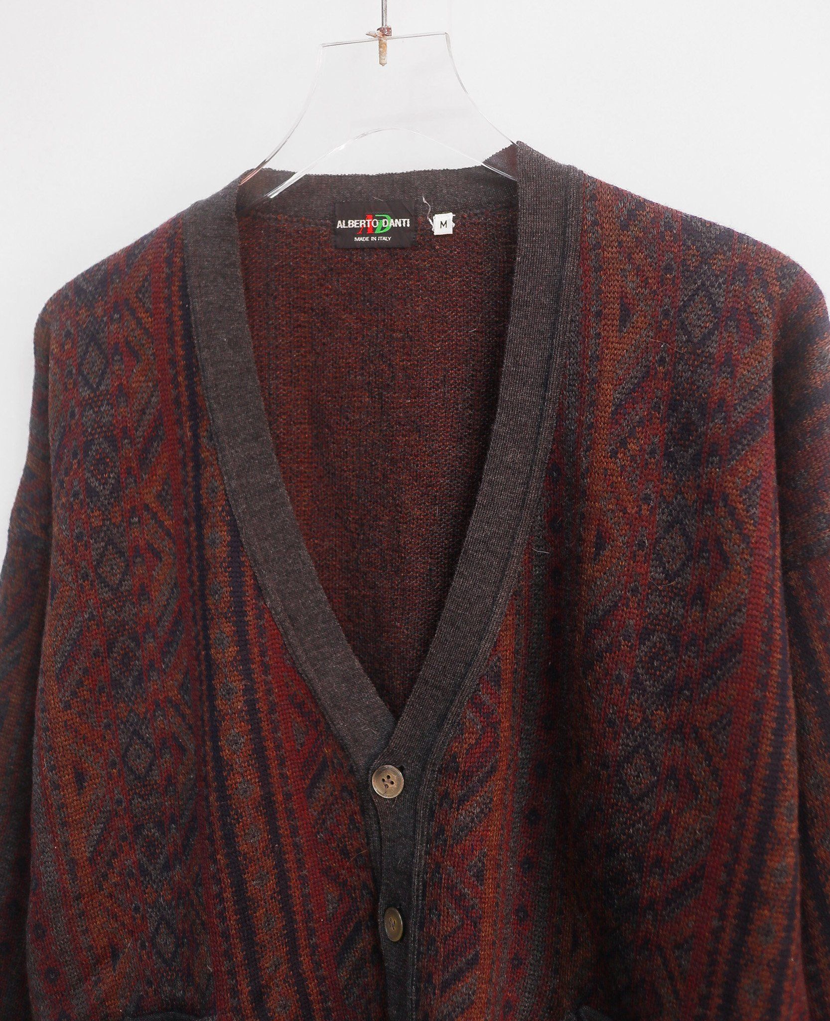 07.26.24 - VTG KNIT CARDIGAN JACKET - ALBERTO DANTI