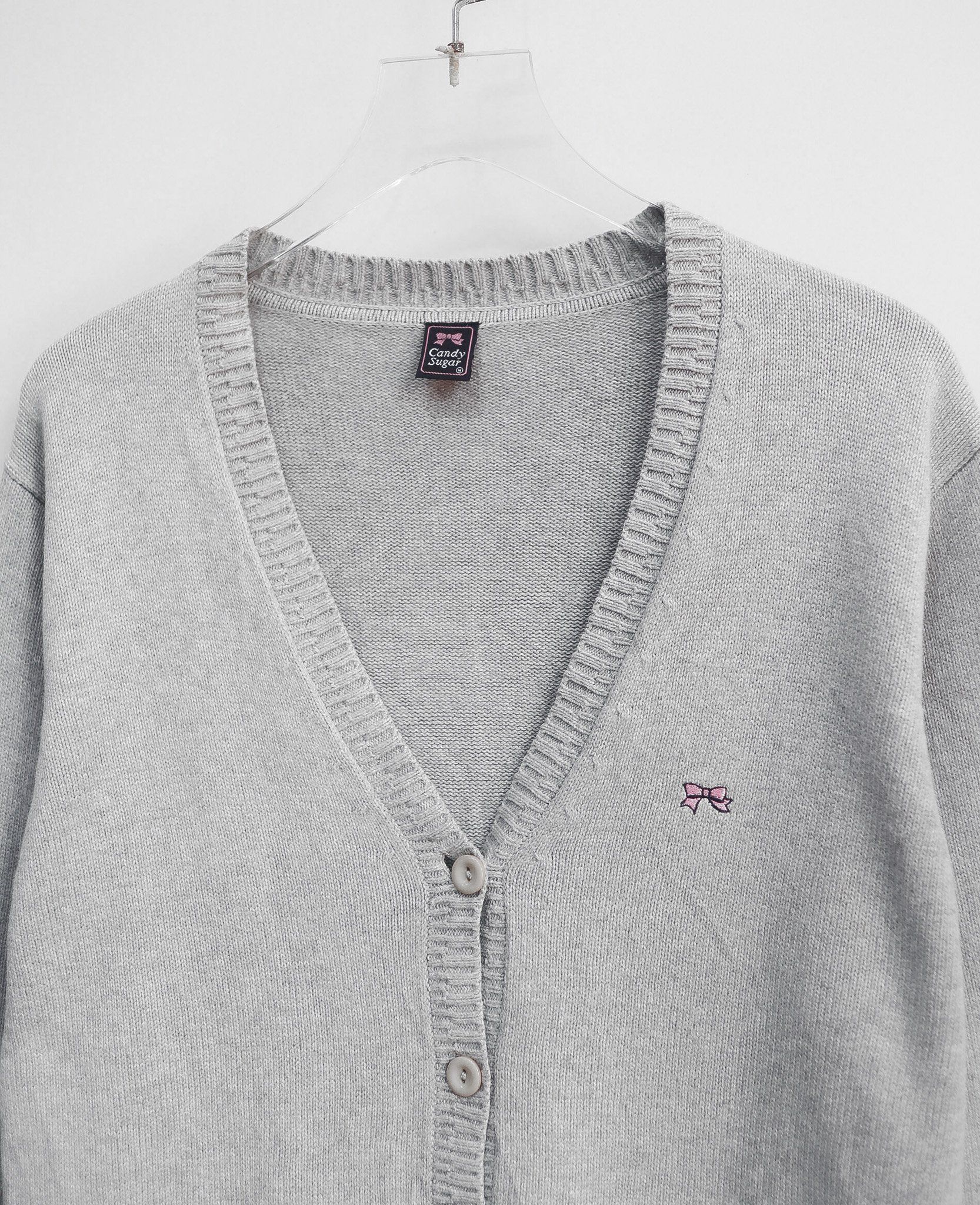 07.26.24 - VTG KNIT CARDIGAN JACKET - CANDY SUGAR