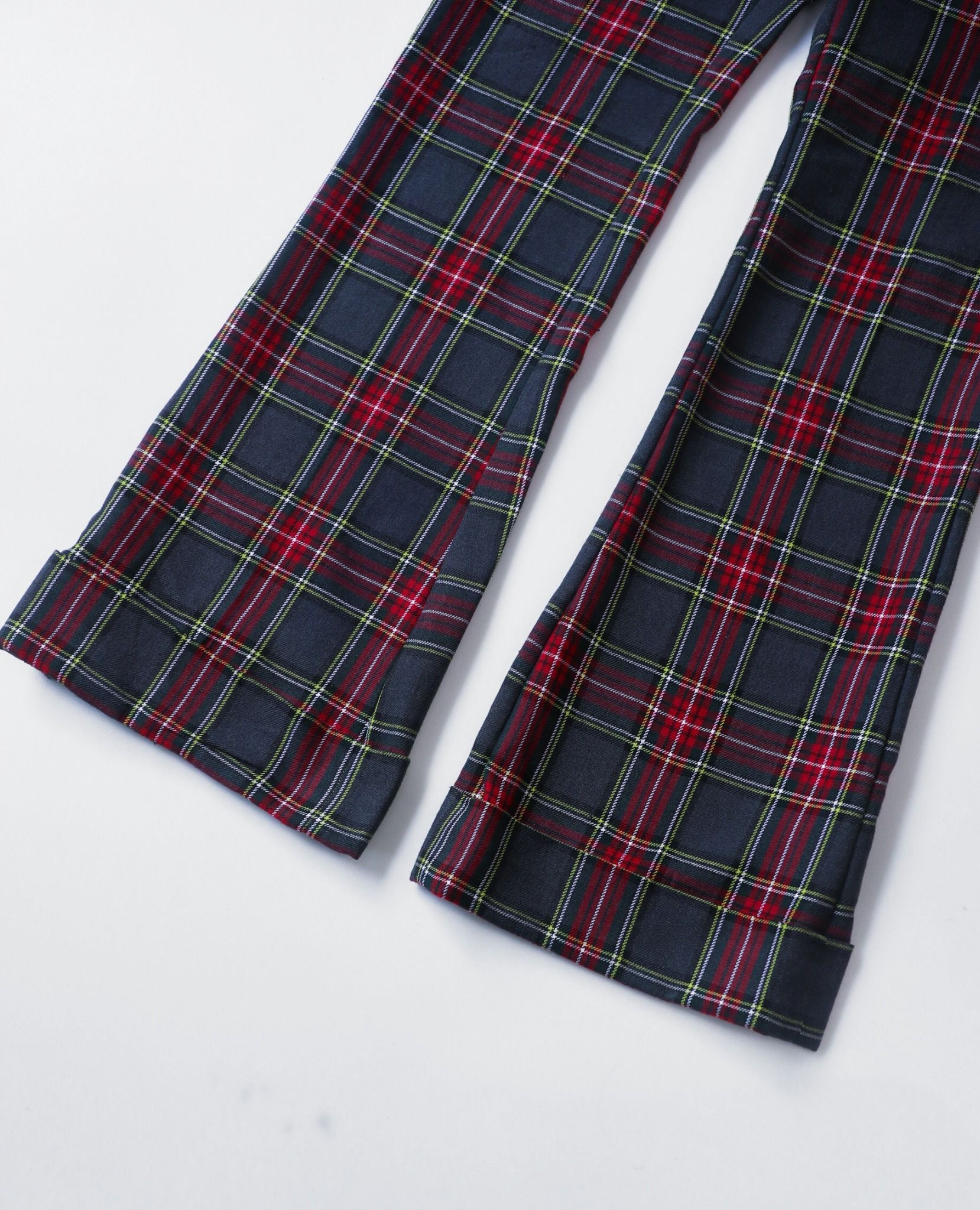 08.14.23 - VTG WOOL FLANNEL PUNK FLARED PANTS - CANTWO