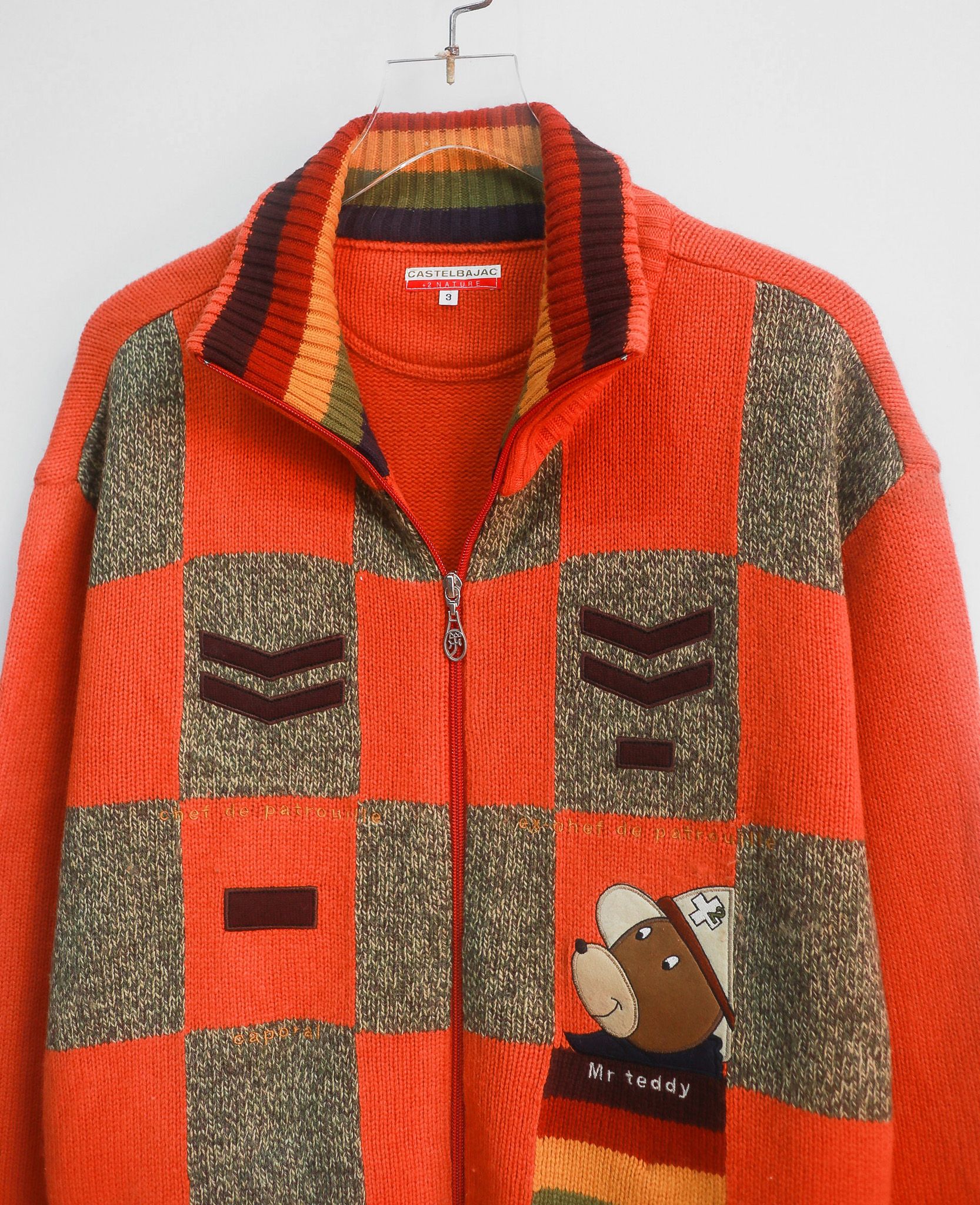 07.26.24 - VTG KNIT JACKET - CASTELBAJAC