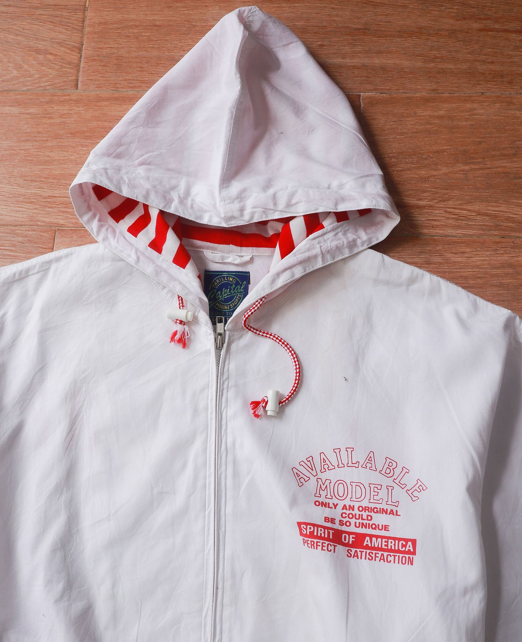 07.28.24 - VTG BOXY COTTON HOODED JACKET - CAPITAL