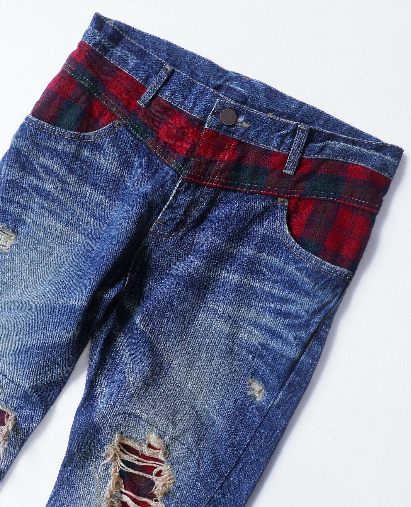 08.14.23 - VTG DENIM PUNK PANTS