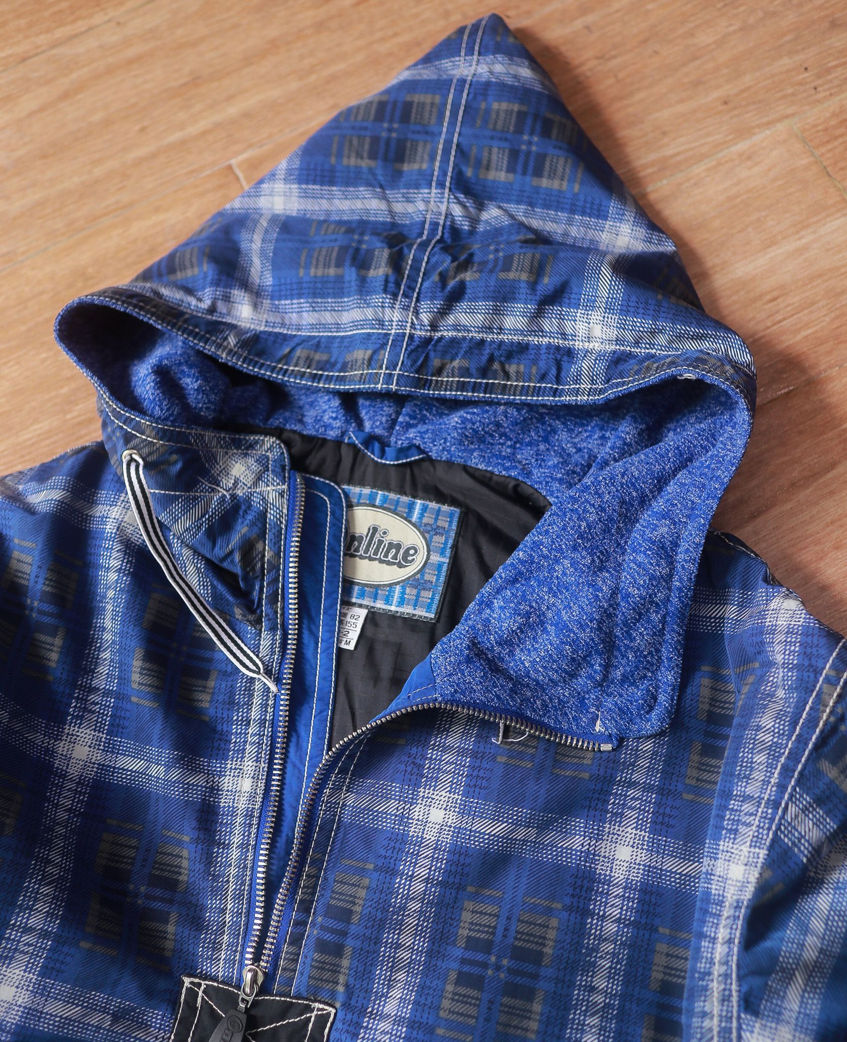 07.28.24 - VTG QUARTER ZIP WINDBREAKER SKI JACKET - ONLINE