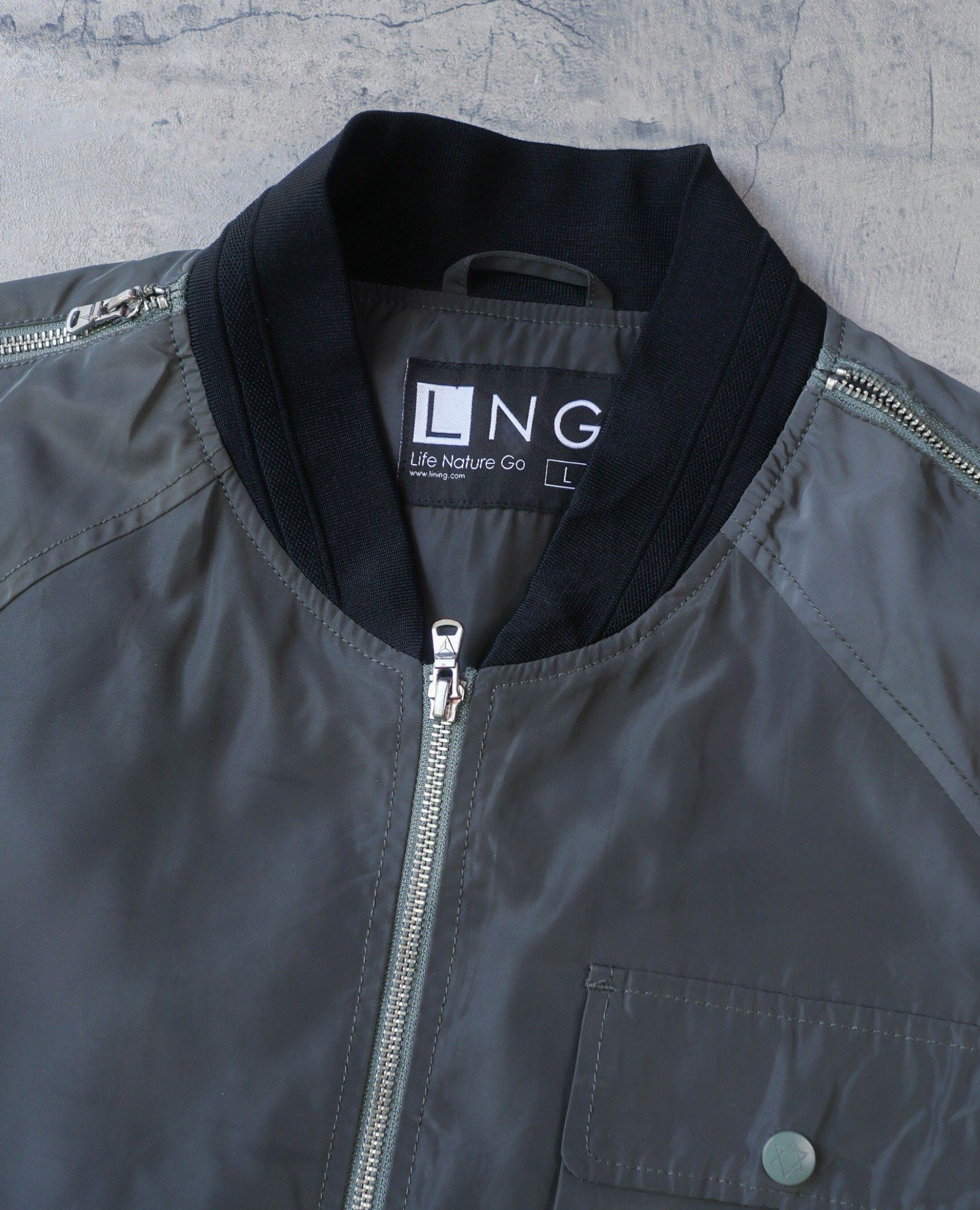 08.11.23 - VTG NYLON TECH BOMBER JACKET - LIFE NATURE GO