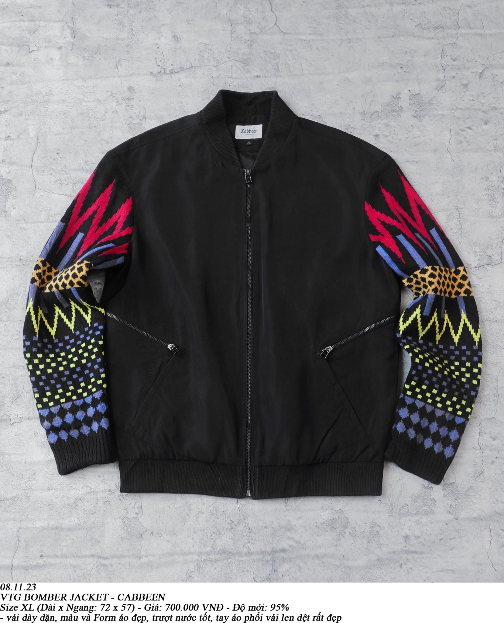 08.11.23 - VTG BOMBER JACKET - CABBEEN