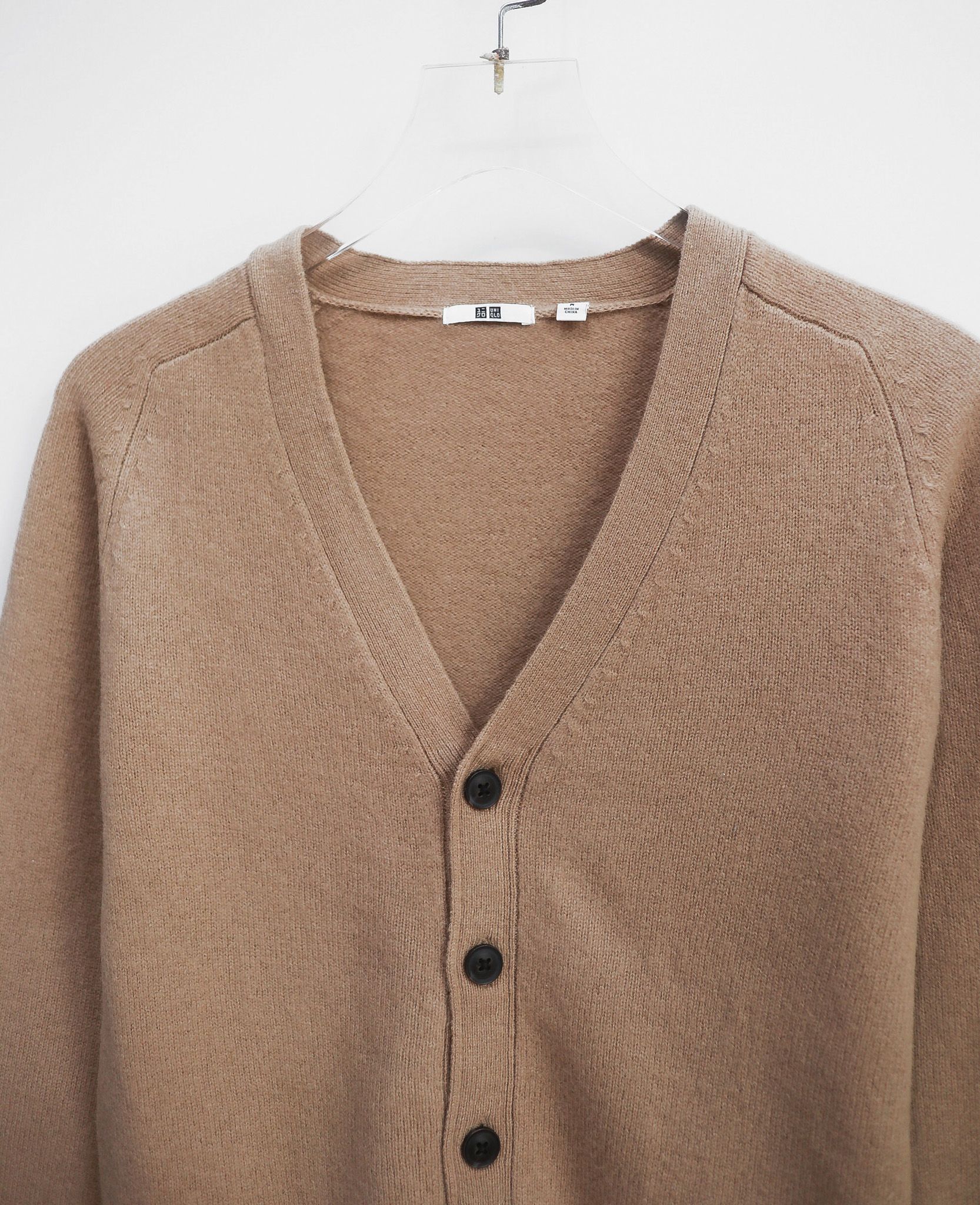 07.27.24 - VTG KNIT CARDIGAN JACKET - UNIQLO
