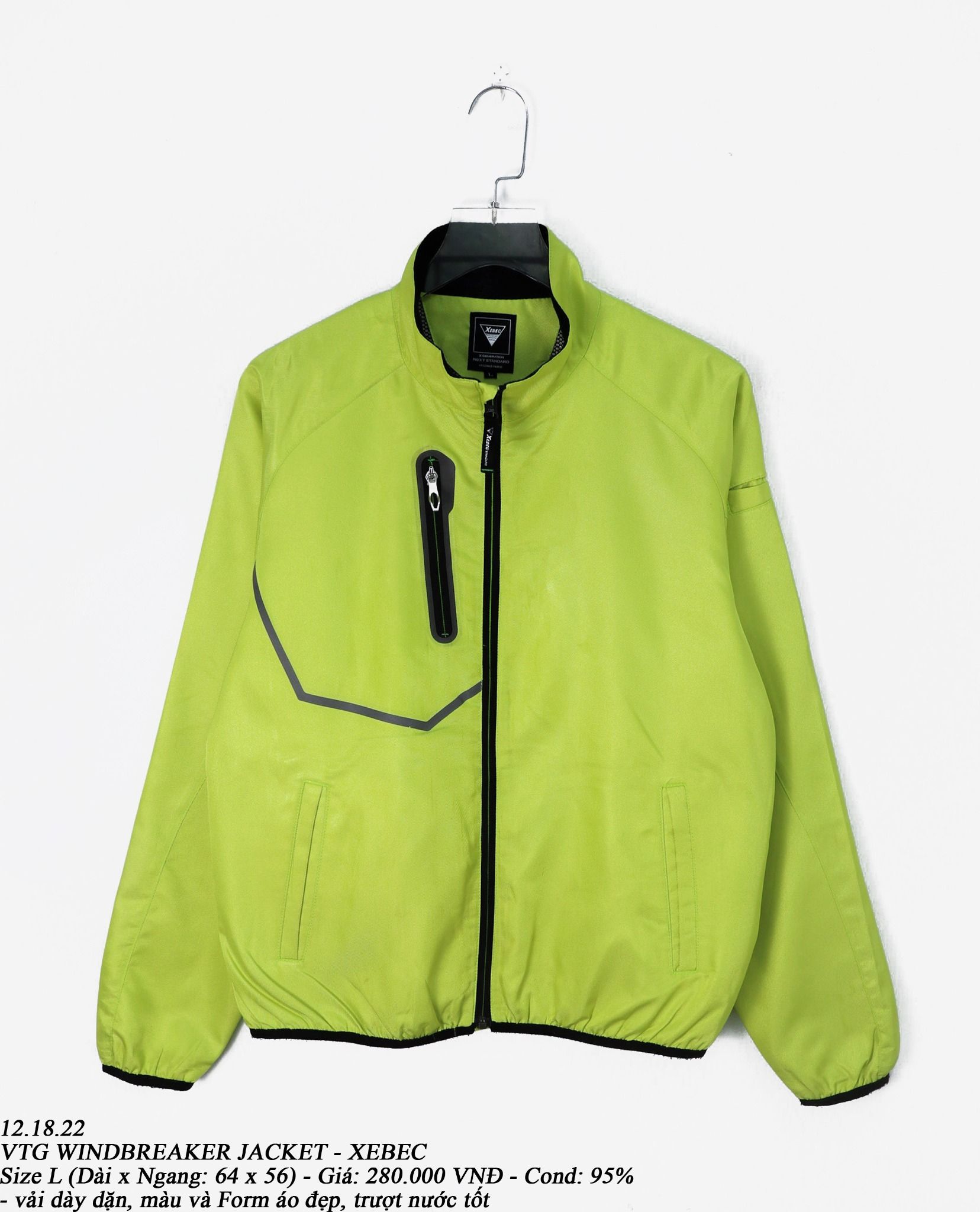 12.18.22 - VTG WINDBREAKER JACKET - XEBEC