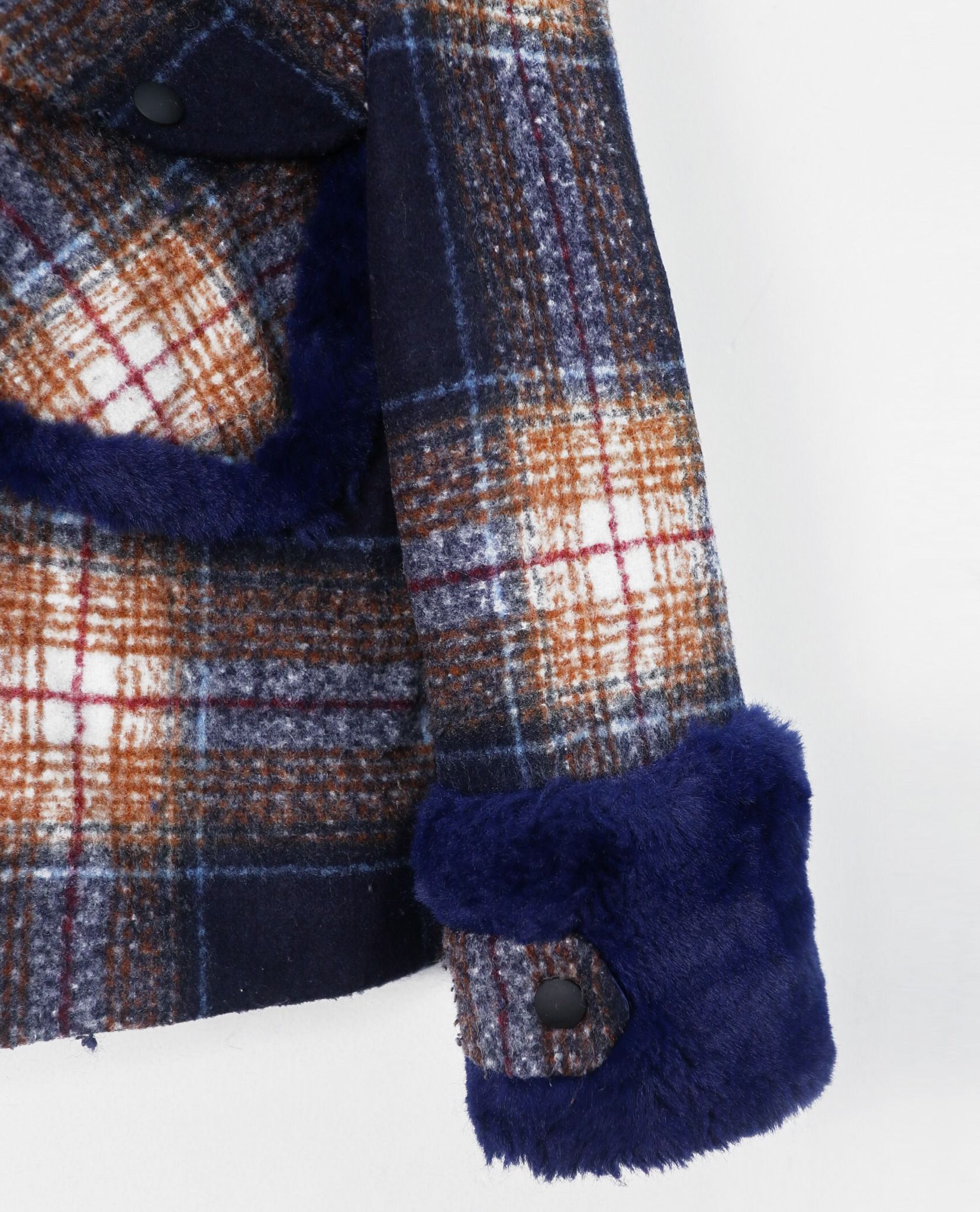 12.18.22 - VTG CROPPED WOOL TRUCKER JACKET - H.S