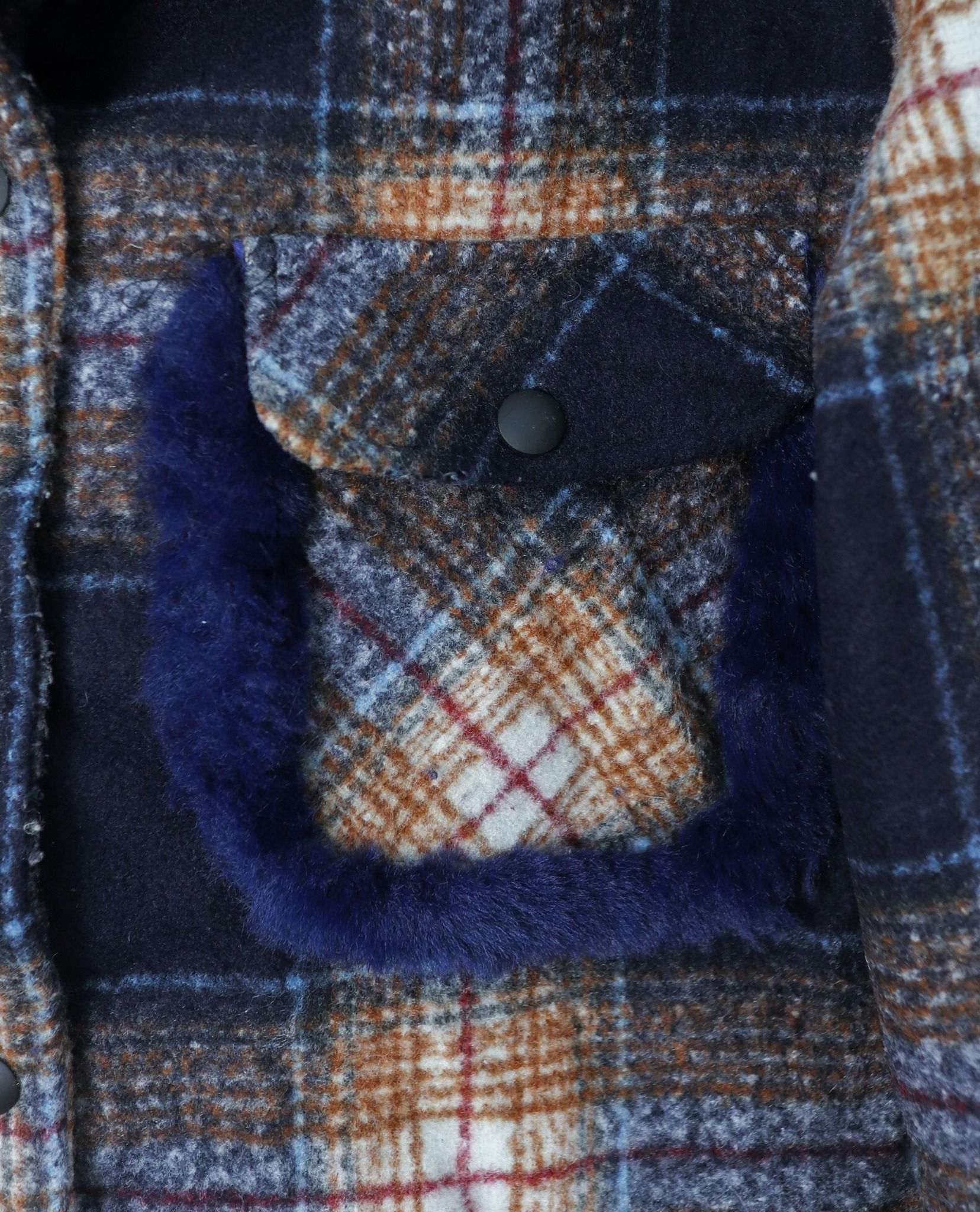12.18.22 - VTG CROPPED WOOL TRUCKER JACKET - H.S