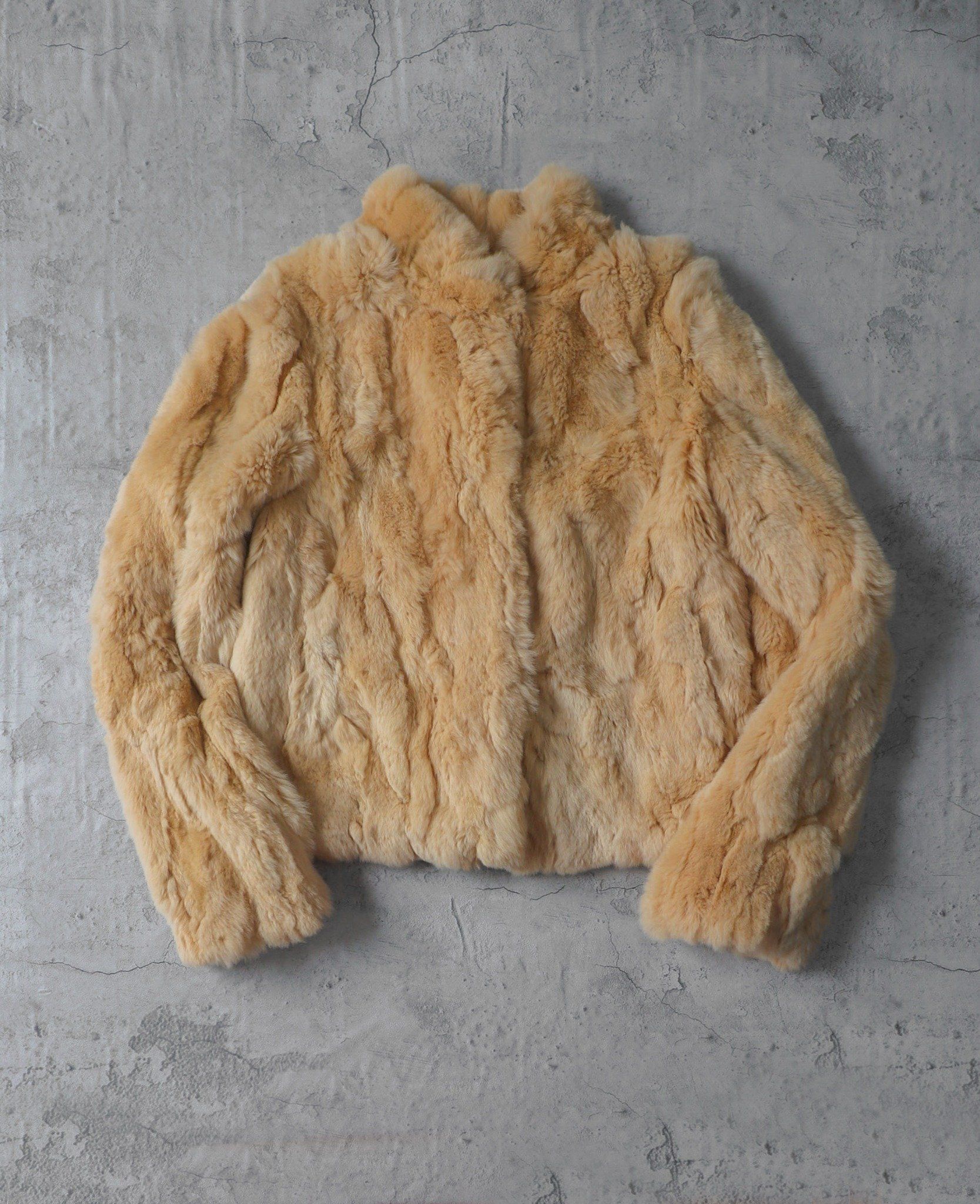 01.03.24 - VTG CROPPED FUR JACKET - RAZZIO
