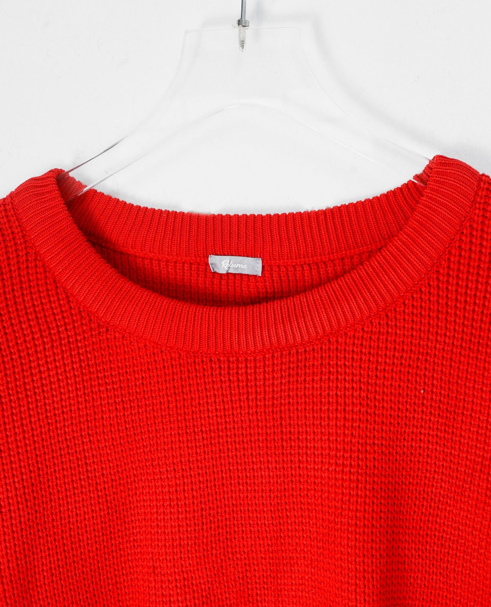 12.20.22 - VTG OVERSIZED KNIT SWEATSHIRT - RELUME