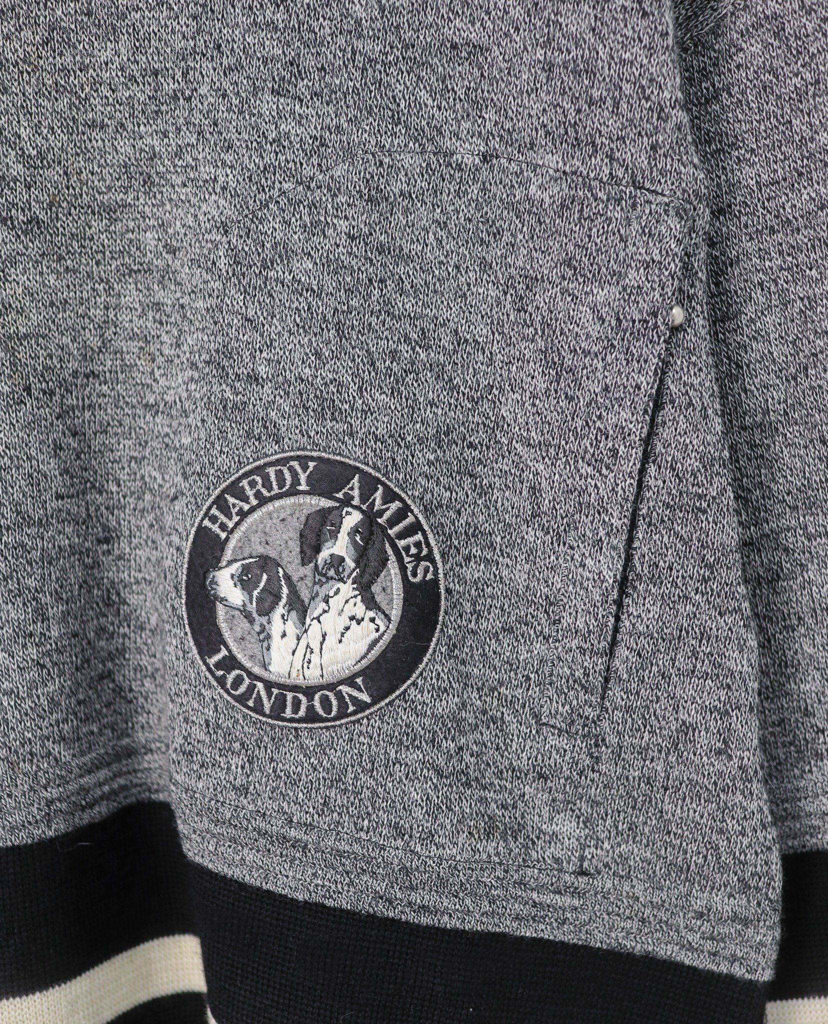 12.20.22 - VTG KNIT SWEATSHIRT - HARDY AMIES LONDON