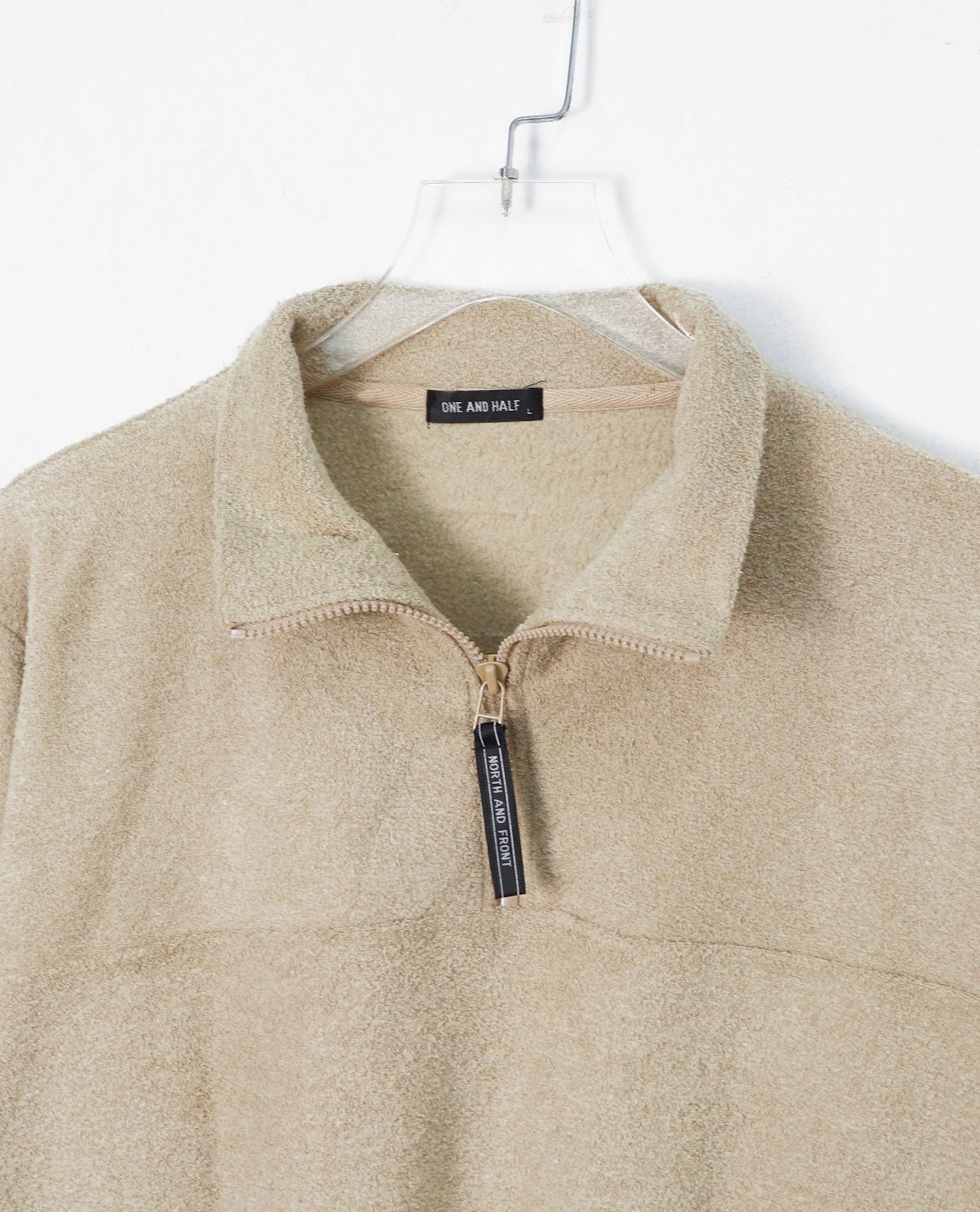 12.20.22 - VTG SHERPA SWEATSHIRT - ONE AND HALF