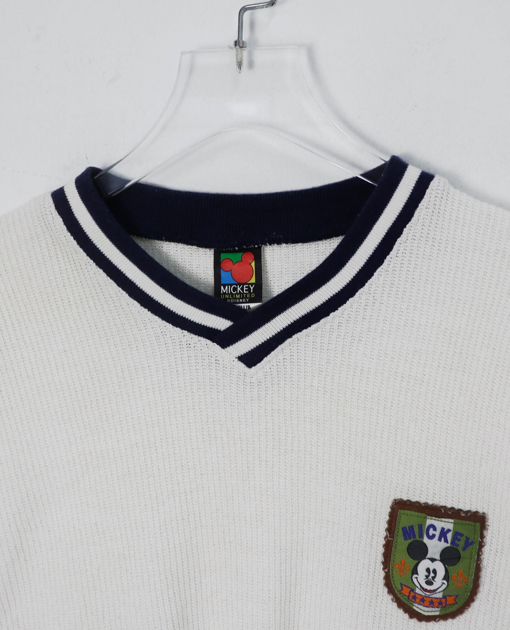 12.20.22 - VTG KNIT SWEATSHIRT - MICKEY X DIA CLUB