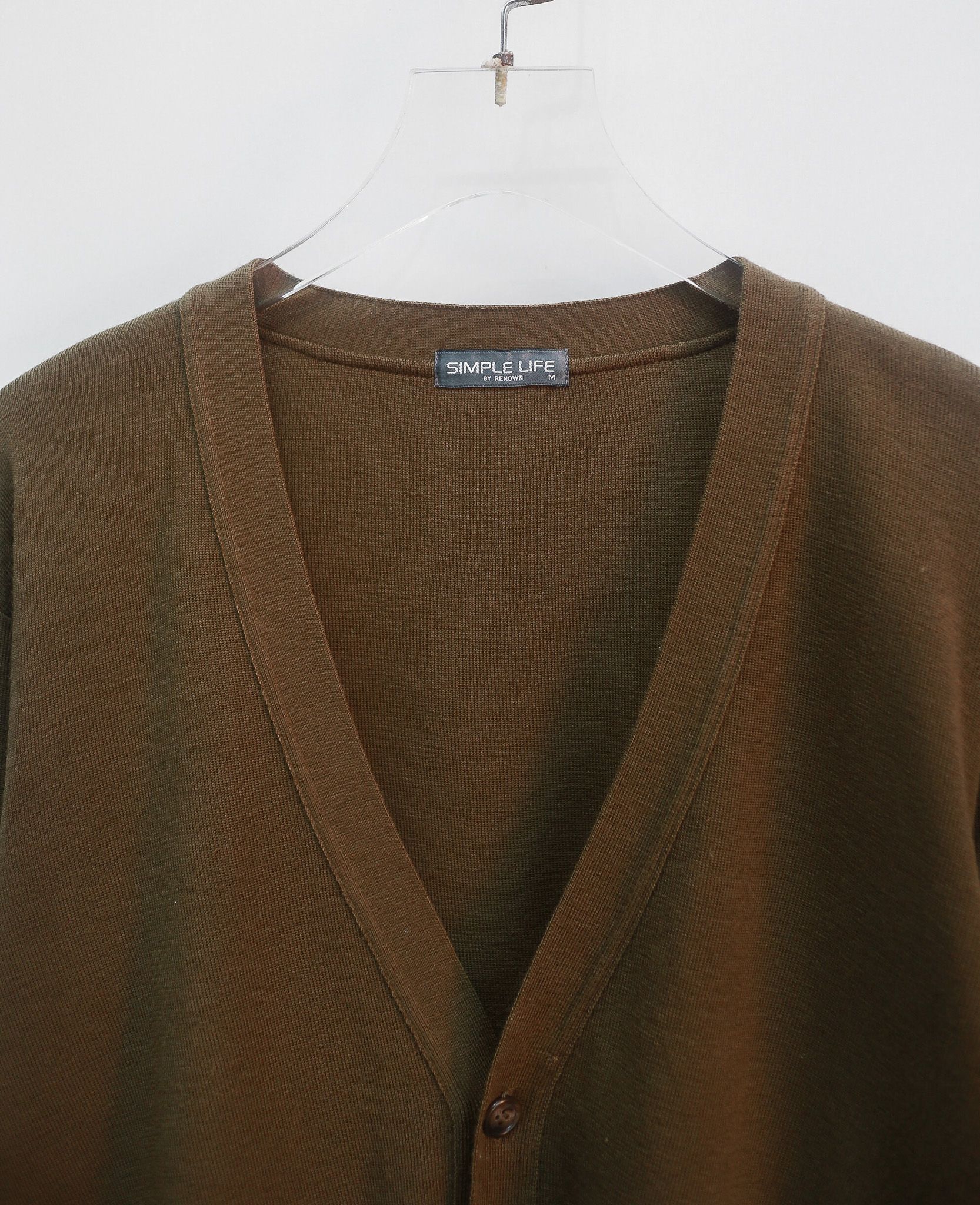 07.28.24 - VTG CROPPED KNIT CARDIGAN JACKET - SIMPLE LIFE by RENOWN