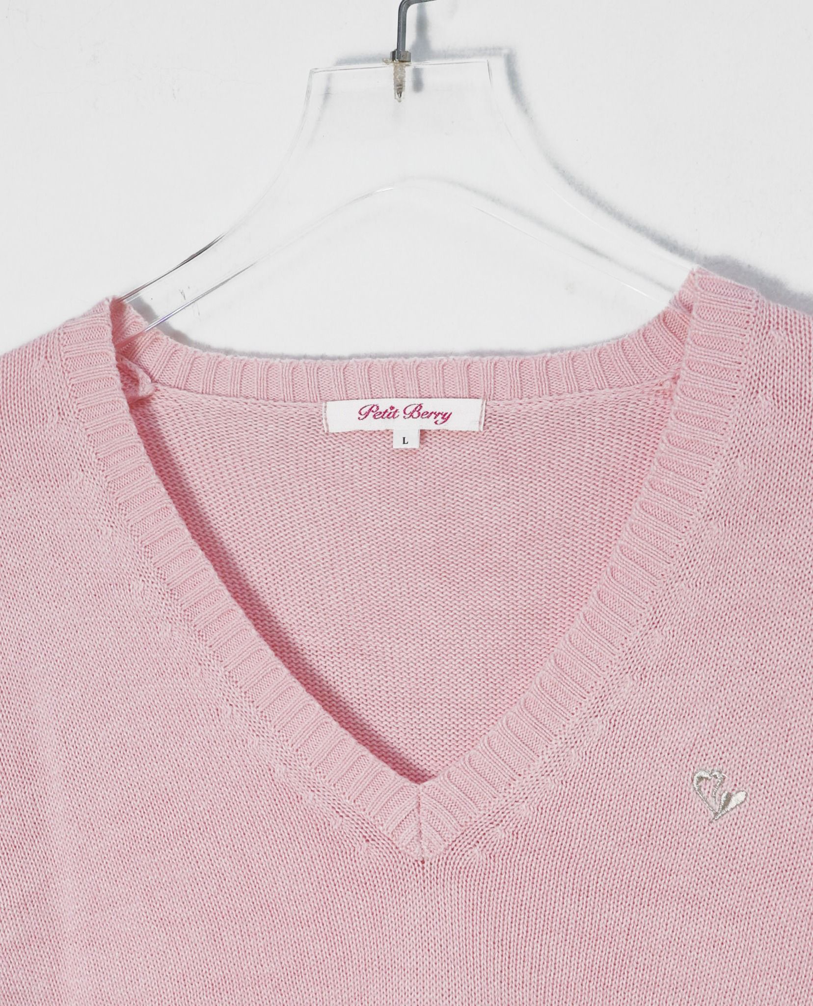 12.20.22 - VTG KNIT SWEATSHIRT - PETIT BERRY