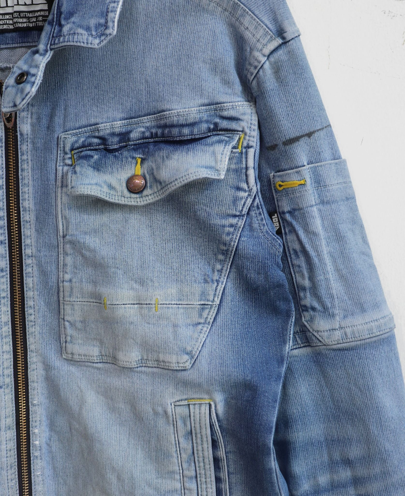 11.19.23 - VTG CROPPED WORK DENIM JACKET - TORA